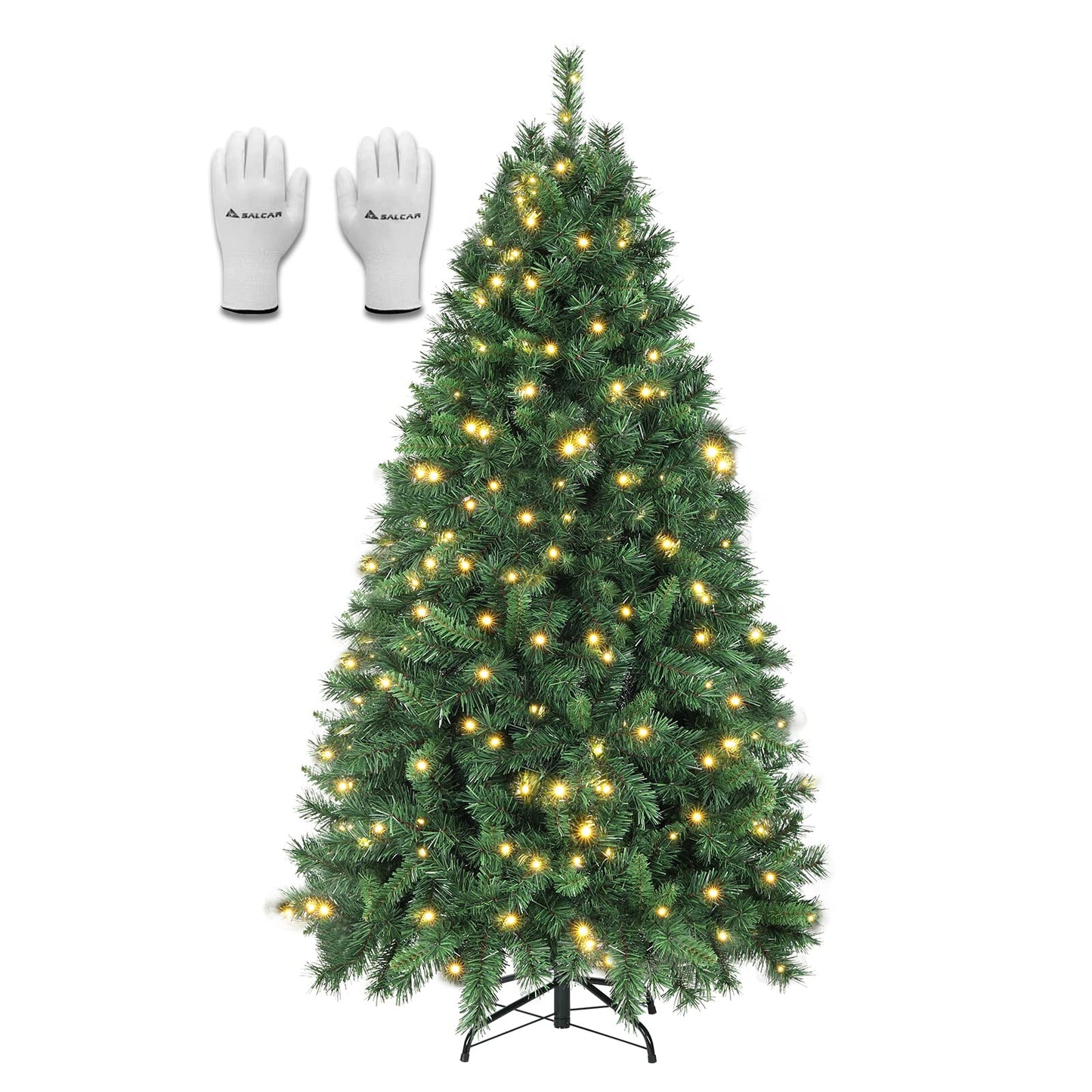 Künstlicher Weihnachtsbaum mit Beleuchtung