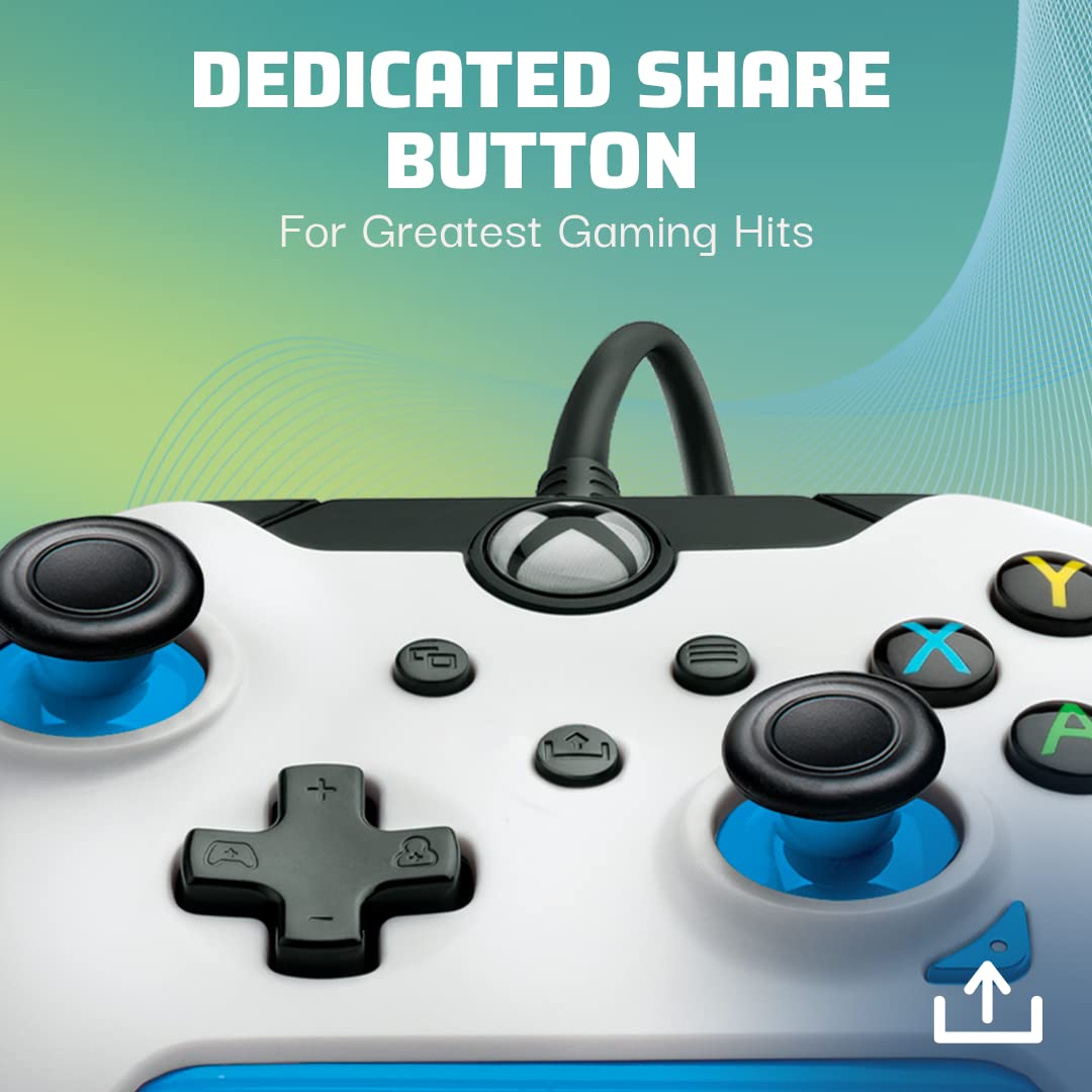 Wired Controller - Ion White, Gamepad, Ion White