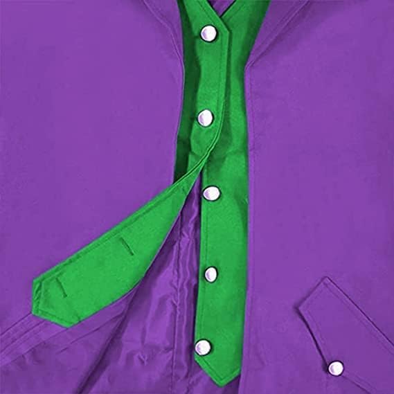 Viktorianische Jacke für Herren, Violett XL