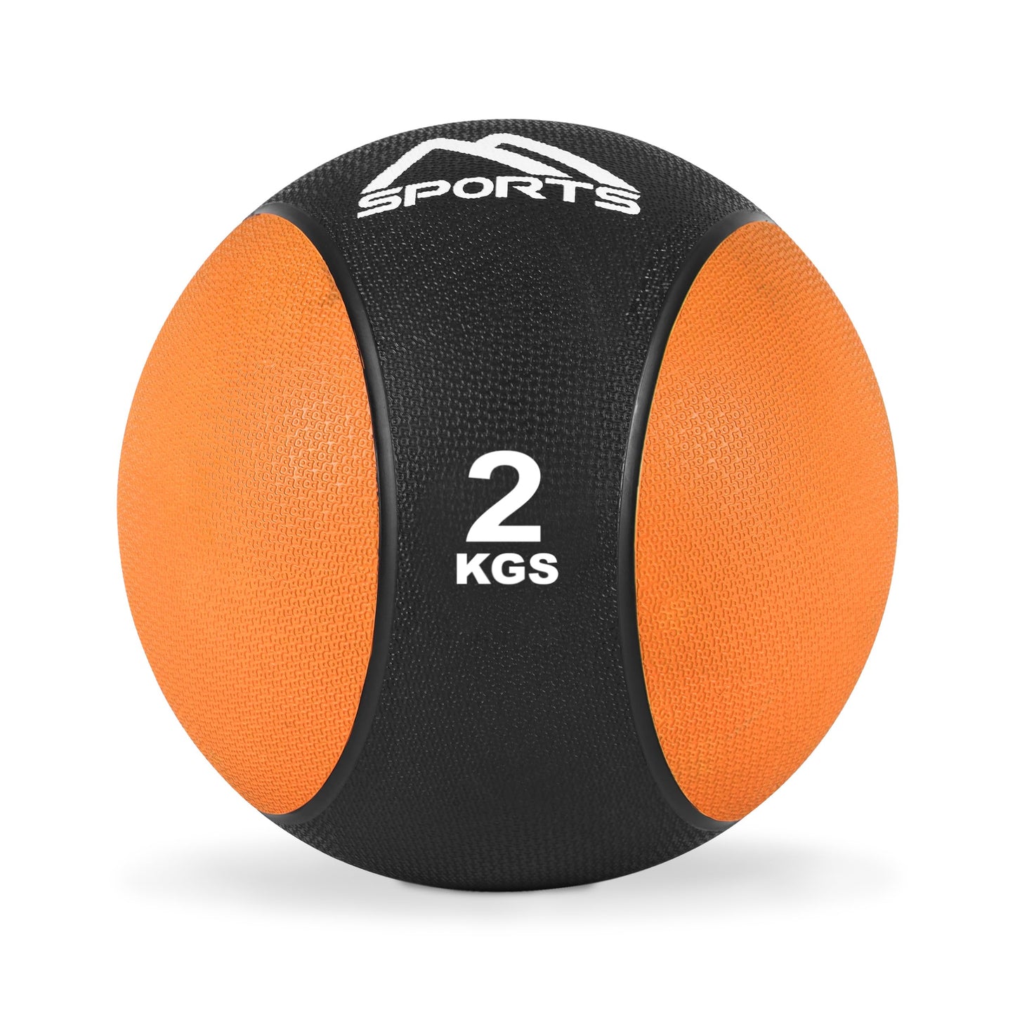 Medizinball, 2 kg - Orange