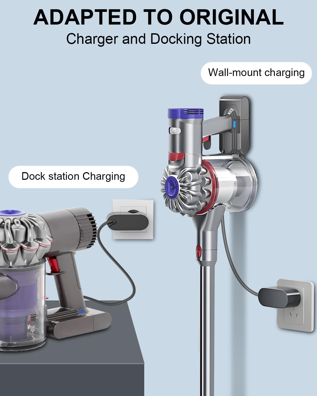 Ersatzakku für Dyson V8/SV10 Handstaubsauger, 6000mAh, V8 4.5A