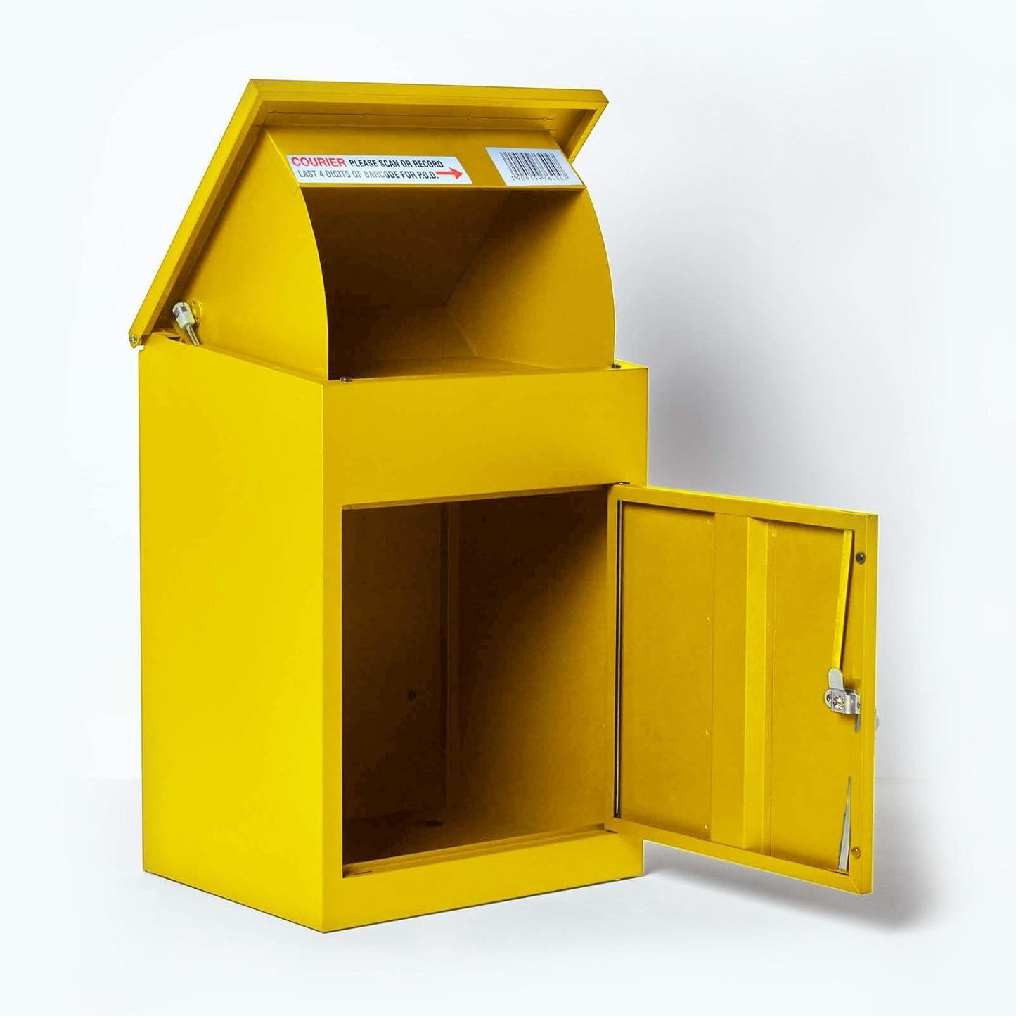 Paketbriefkasten, Gelb