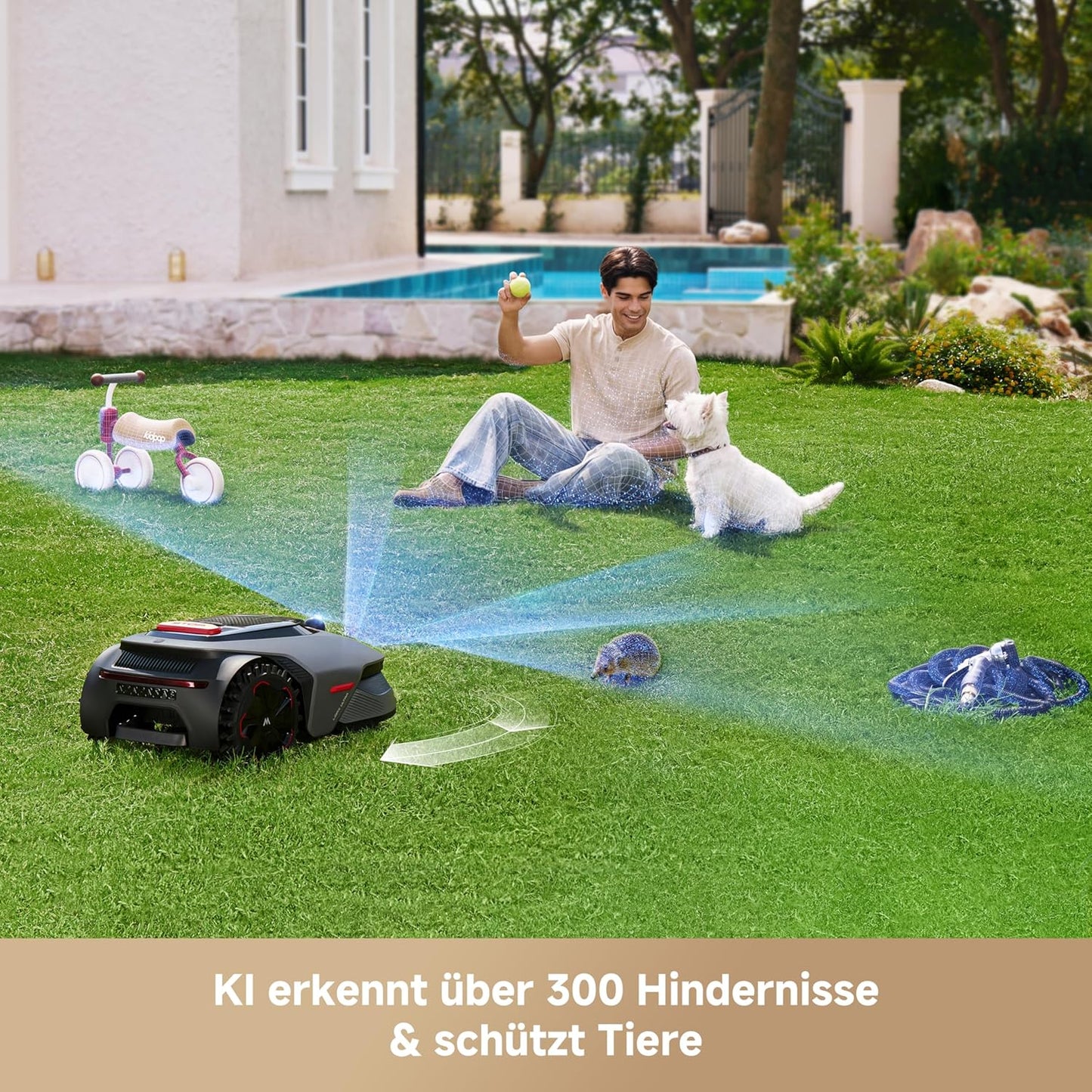 Mähroboter LiDAX Ultra 1600 mit 3D-LiDAR, LiDAX Ultra 1600