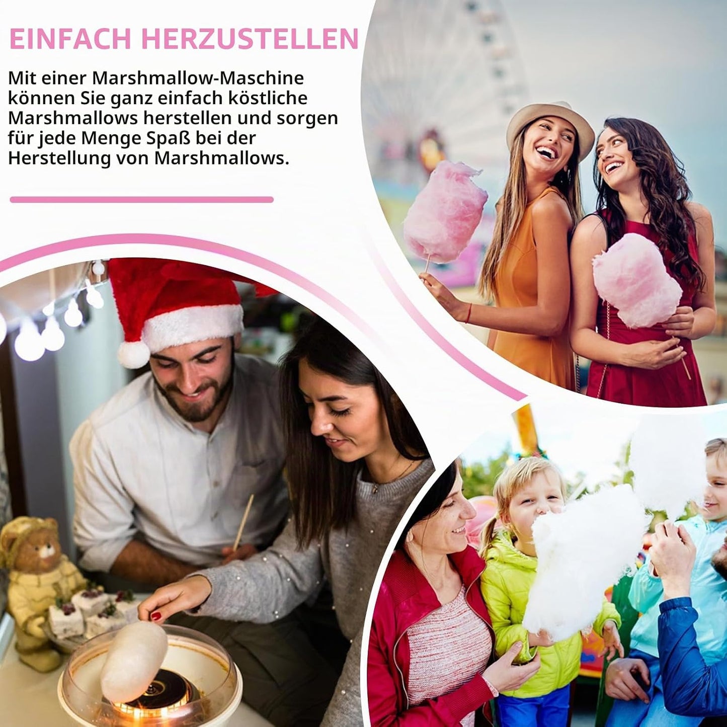 Retro Zuckerwattemaschine