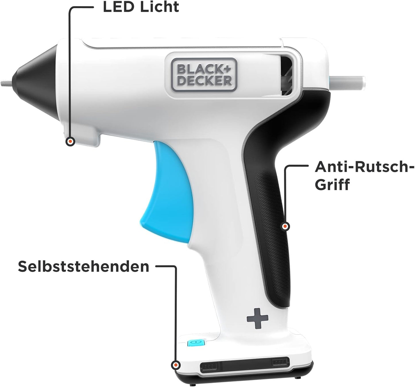 BCGL115, Akku-Heissklebepistole