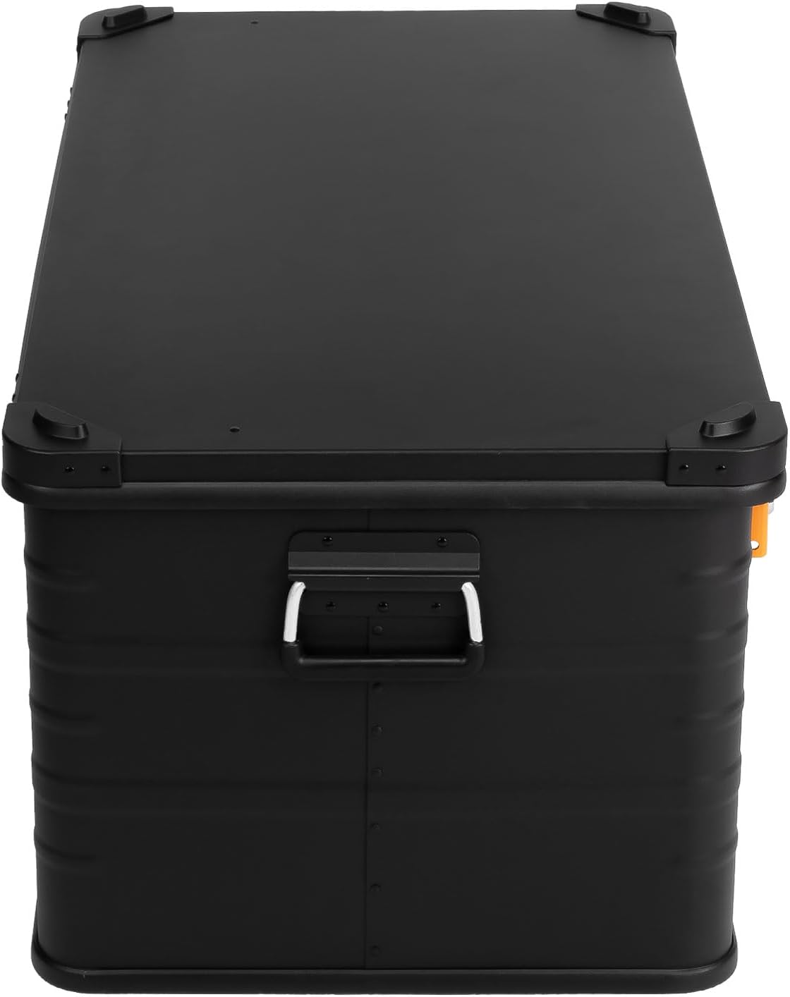Abschliessbare Lagerbox E141B mit Stapelecken, 141 Liter BLACK