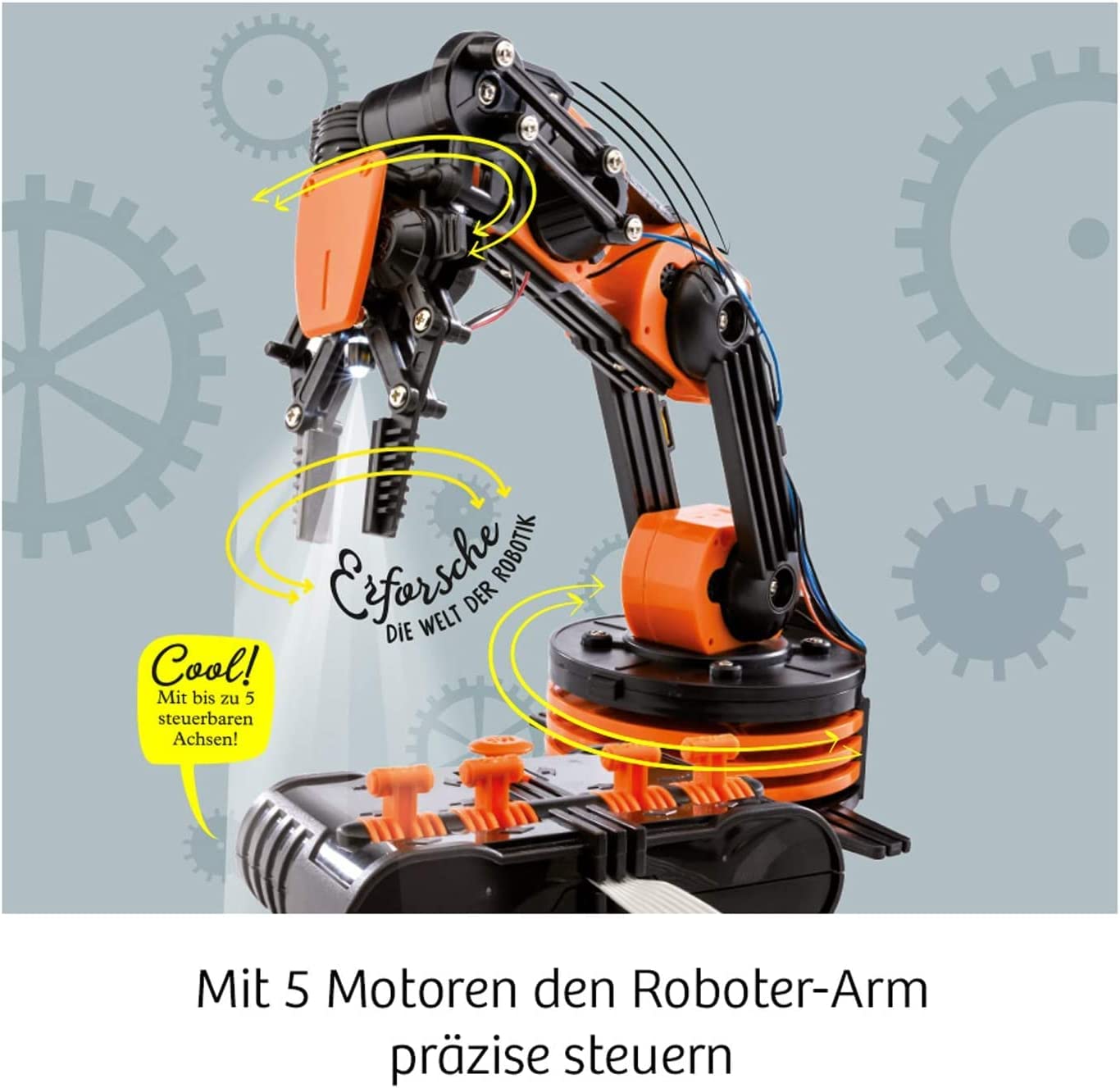 Roboter-Arm, Experimentierkasten