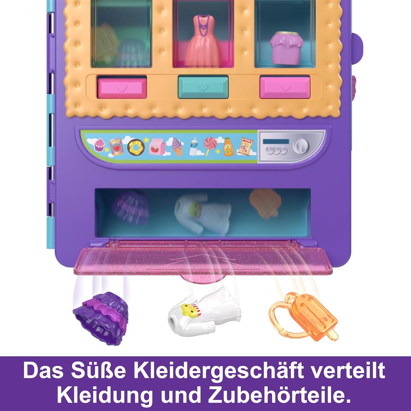 Kleidergeschäft Spielset mit Puppen & Zubehör (37 Teile), Kleidergeschäft Spielset