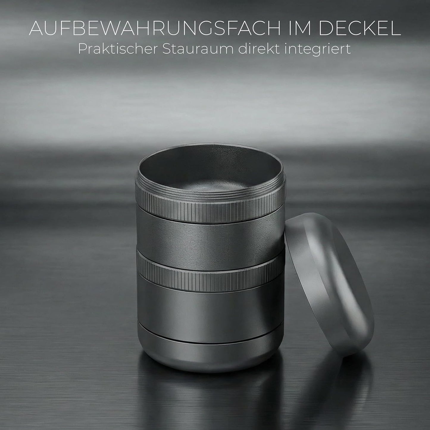 Kräutermühle, Dunkelgrau