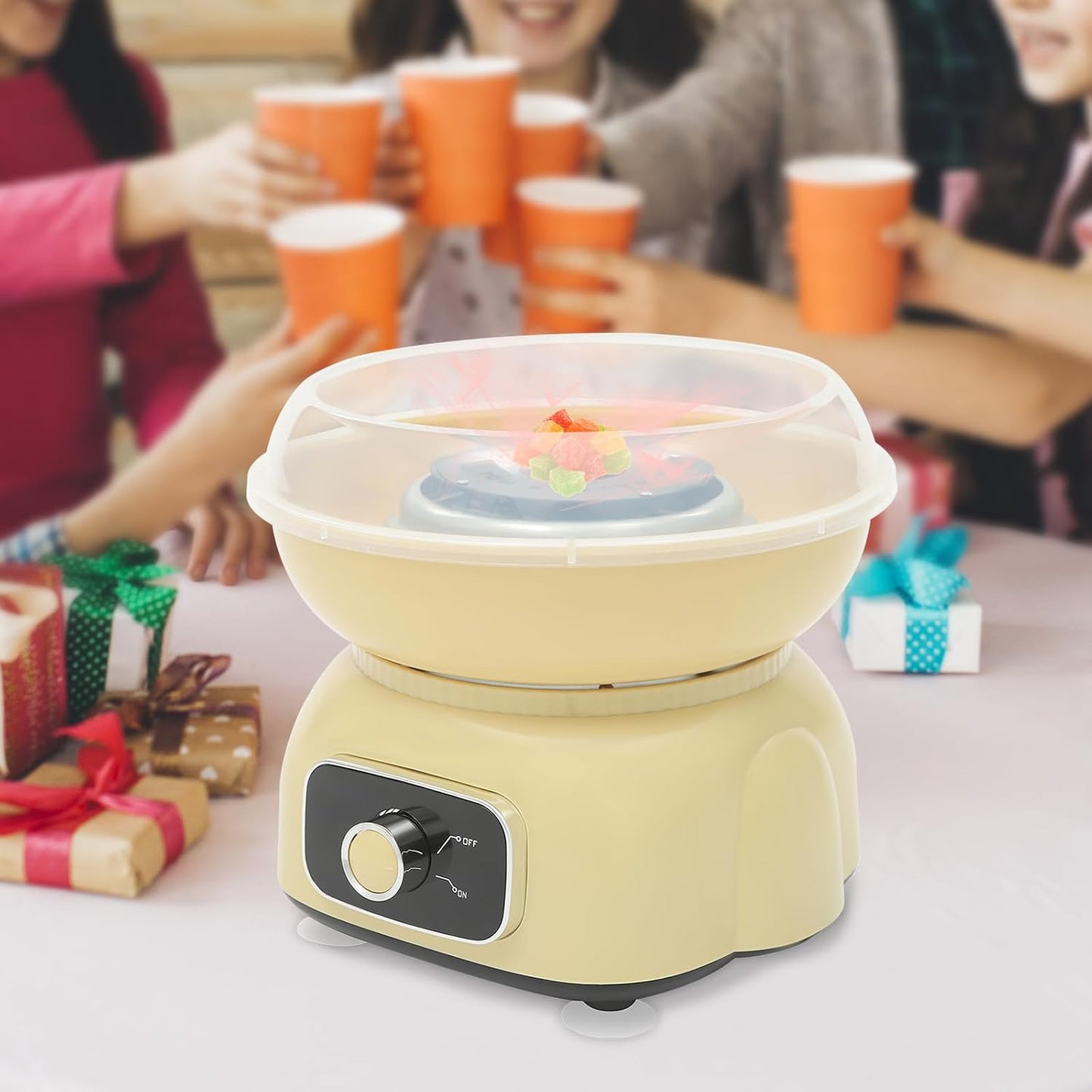 Elektrische Zuckerwattemaschine