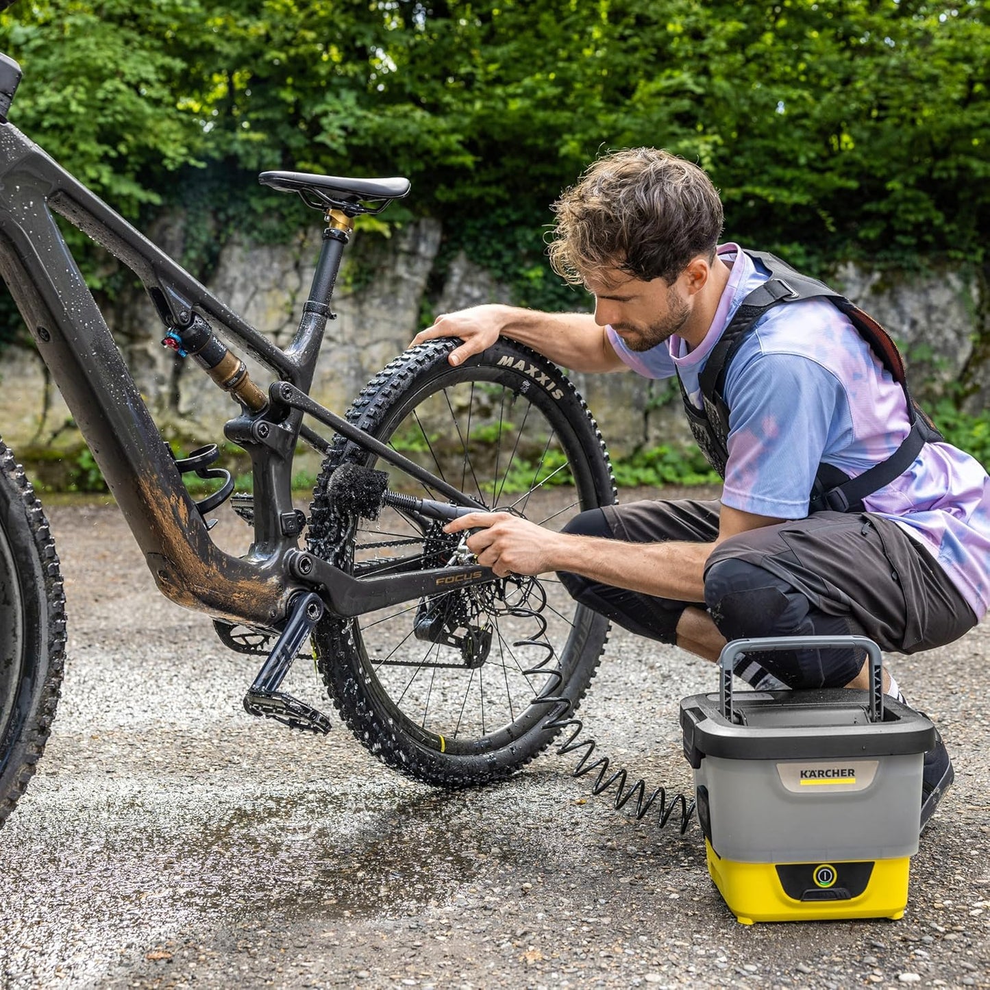 Mobile Outdoor Cleaner OC 4 + Bike Kit, OC 4 + Bike Kit