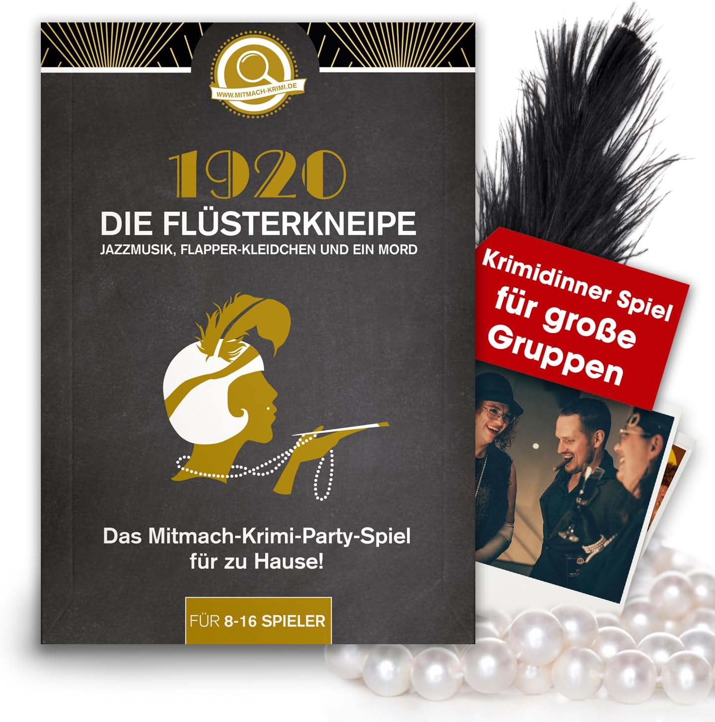 1920 Die Flüsterkneipe – Jazzmusik, Flapper-Kleidchen und ein Mord
