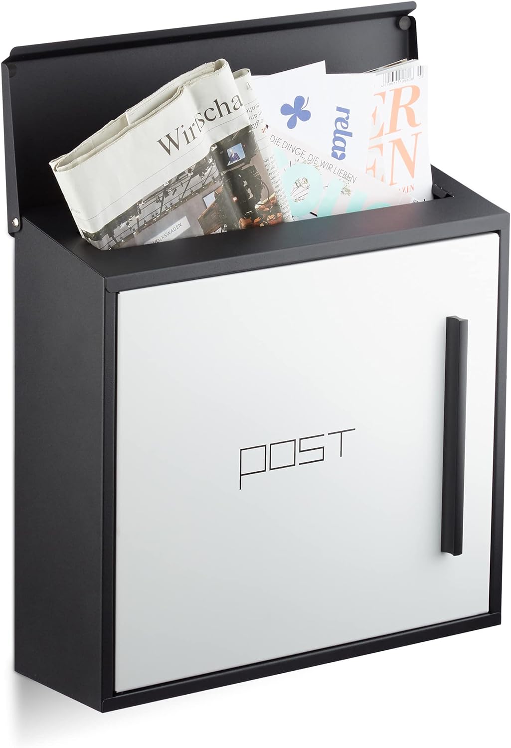 Briefkasten, Schwarz-weiss