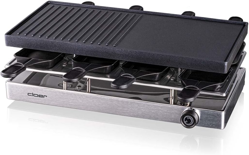 Raclettegrill 6458, 8 Pfännchen