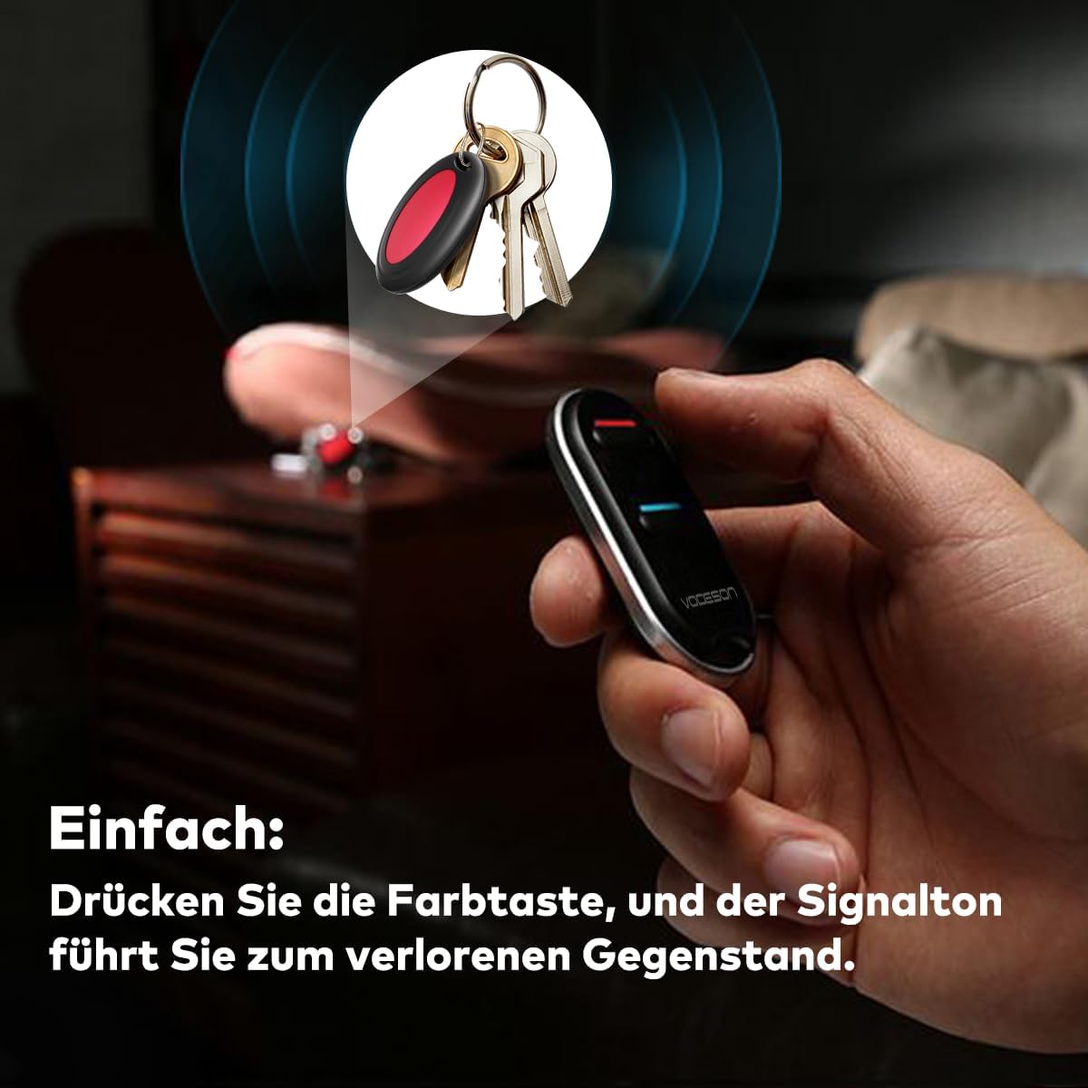 Schlüsselfinder-Set (2 Empfänger), 2 récepteurs