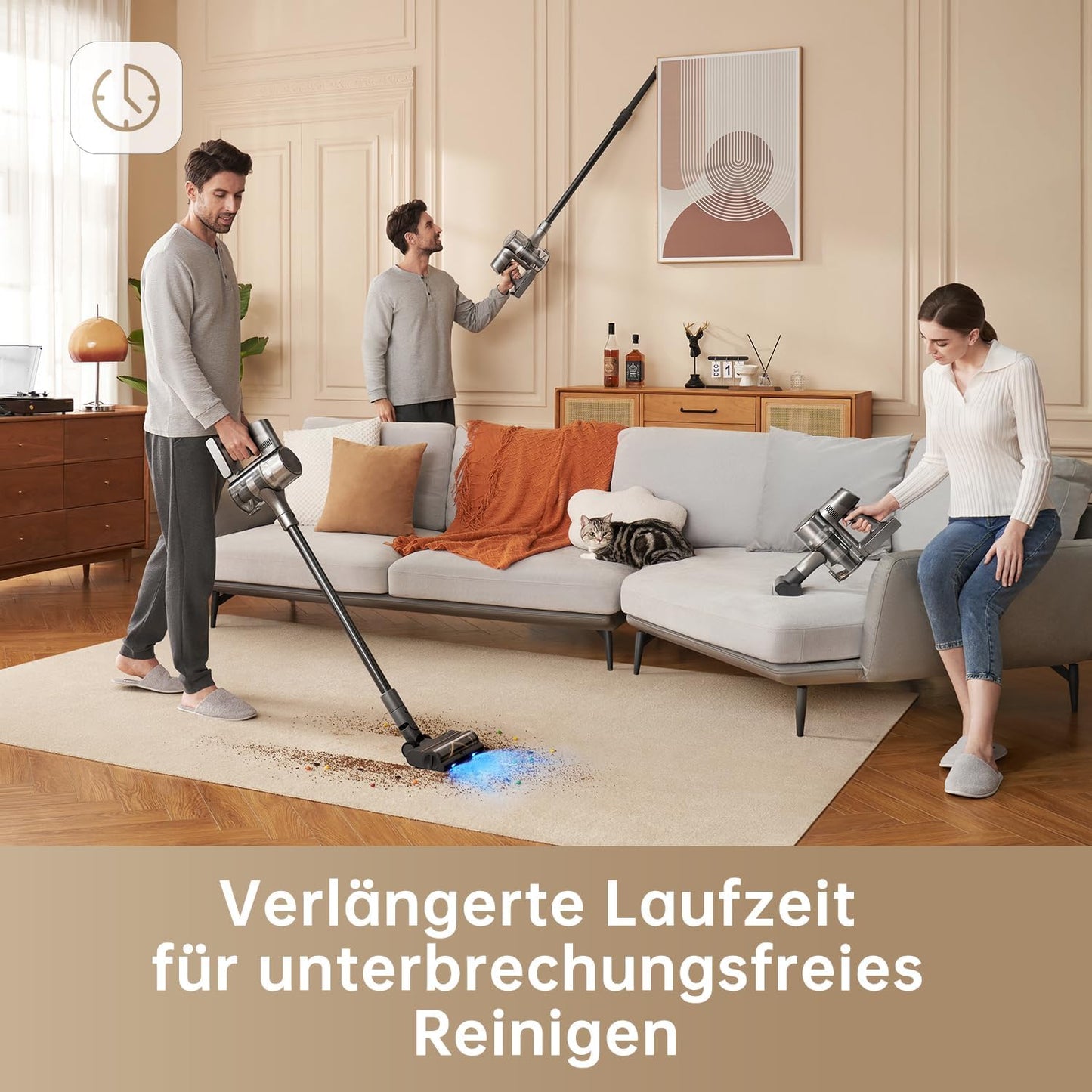 Kabelloser Akkustaubsauger R20 mit Schmutzerkennung, R20
