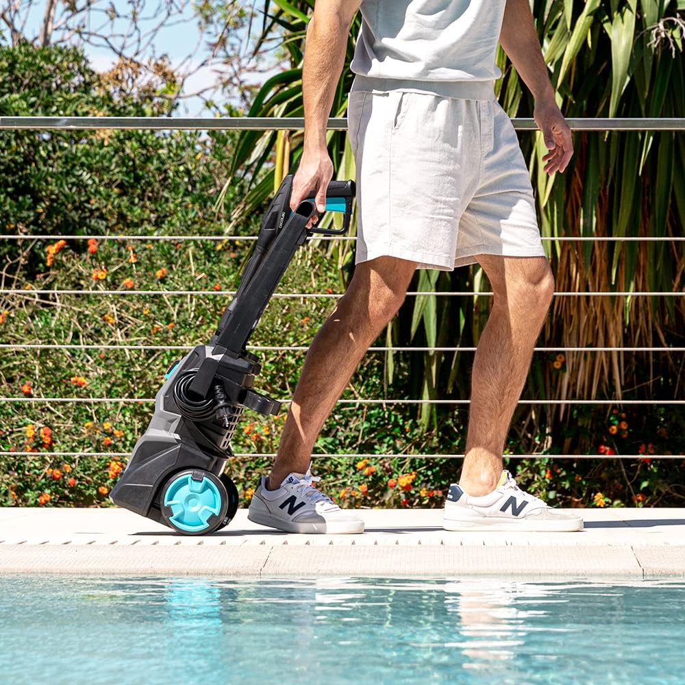 Hochdruckreiniger HydroBoost 1600, 1600 W / 2 Düsen + Zubehör für den Boden