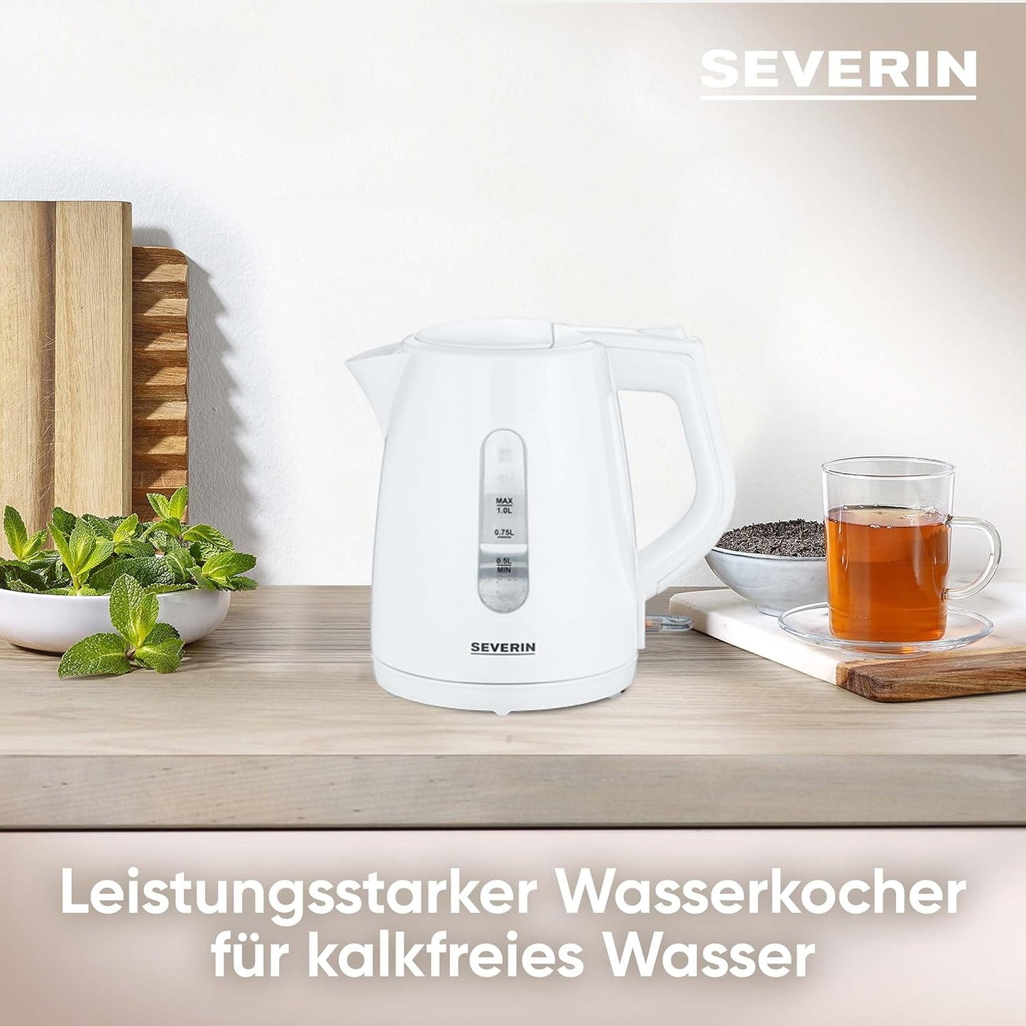 Wasserkocher, Weiss