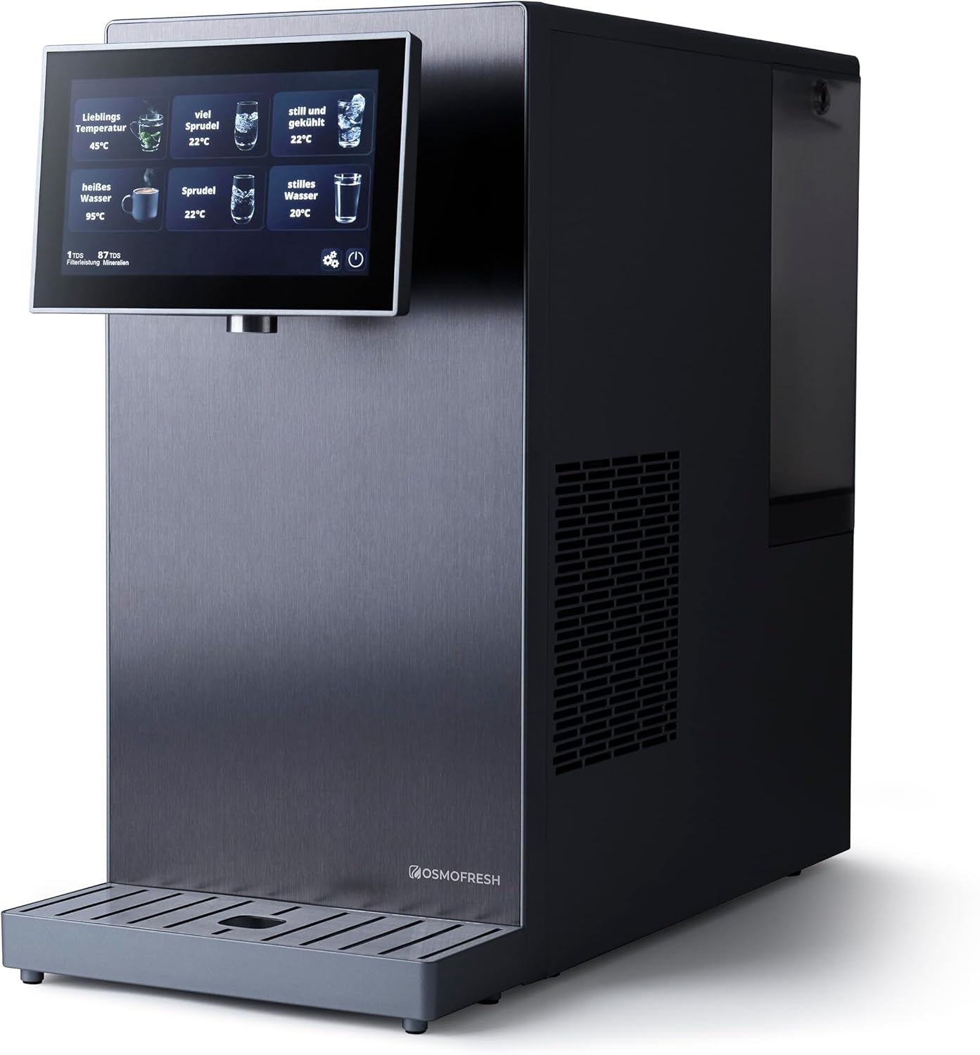 Fusion Pro Auftisch Osmoseanlage mit Wassersprudler