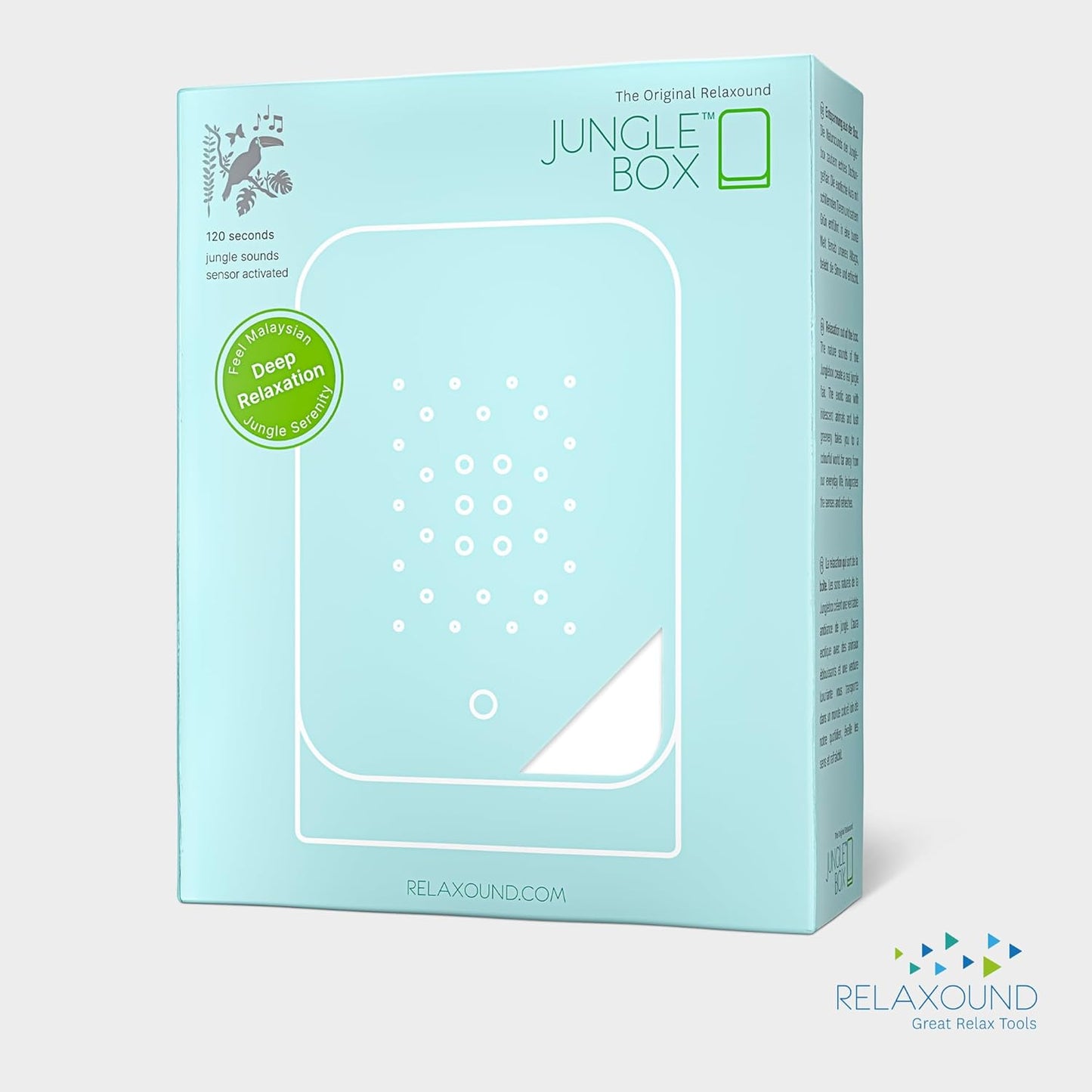 Dschungel-Soundbox mit Naturgeräuschen, Weiss