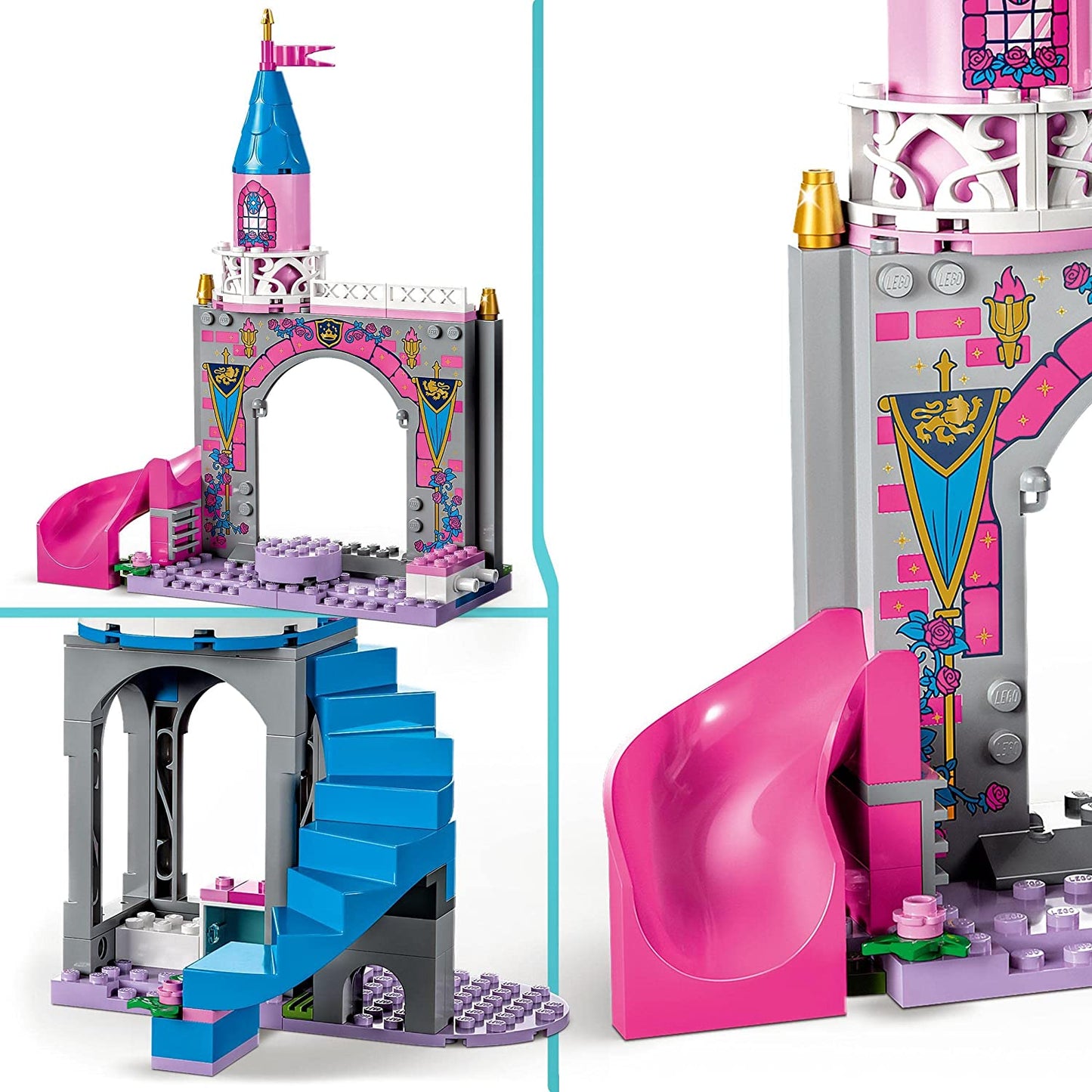 43211 Disney Princess Auroras Schloss, Konstruktionsspielzeug, Spielzeug