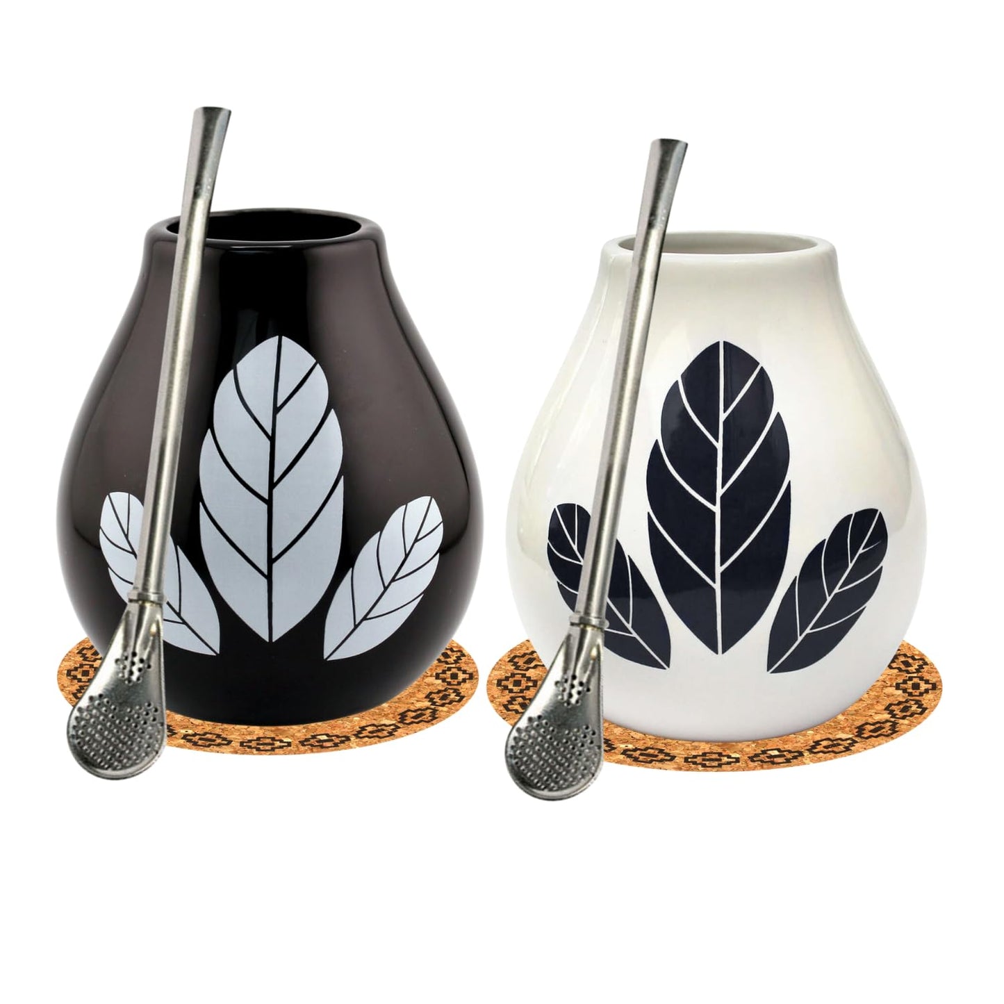 Mate-Tee Becher-Set mit Bombilla