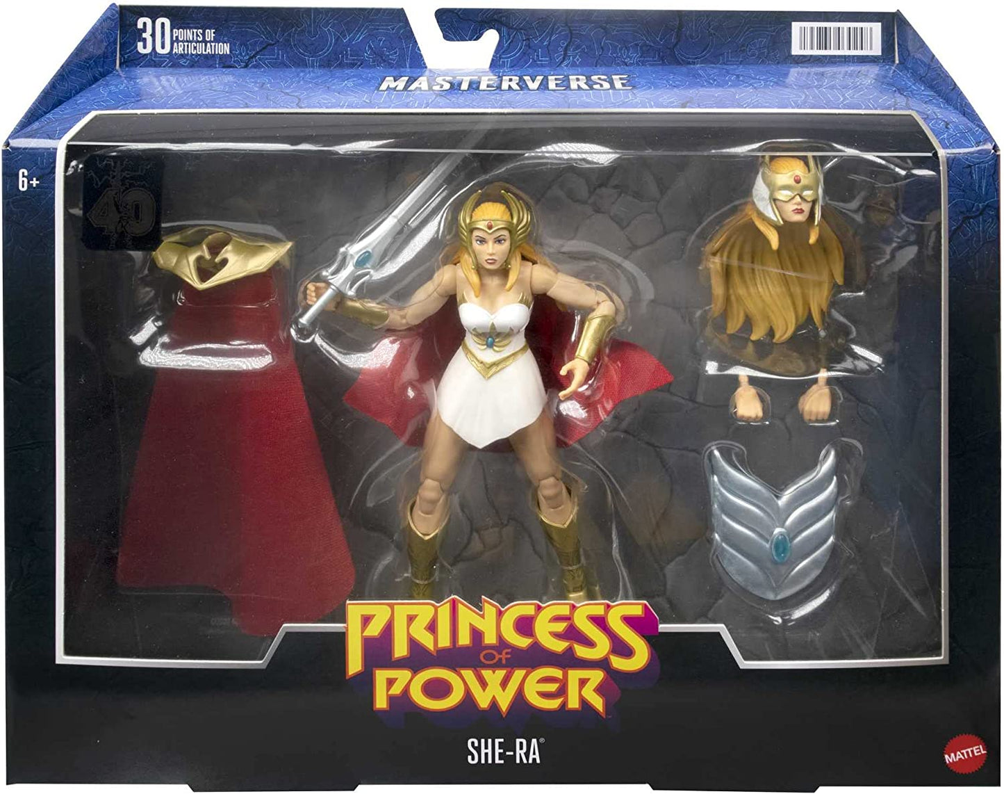 Masters of the Universe Masterverse New Eternia Deluxe She-Ra, Spielfigur, Mehrfarbig Single