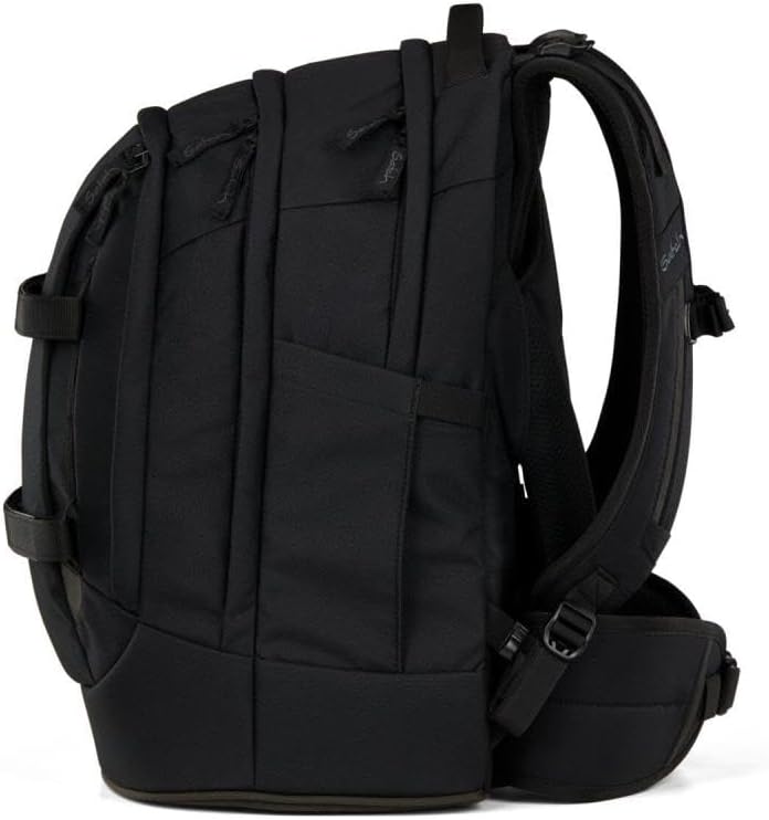 Schulrucksack-Set (3-teilig) mit Schlamperbox & Sporttasche, Blackjack