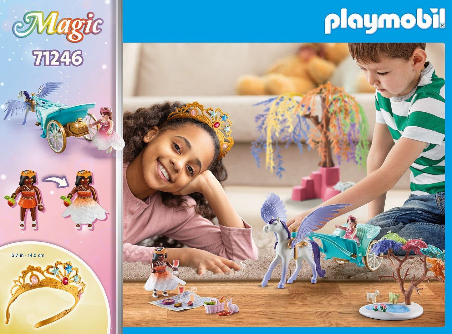 71246 Picknick mit Pegasuskutsche, Konstruktionsspielzeug