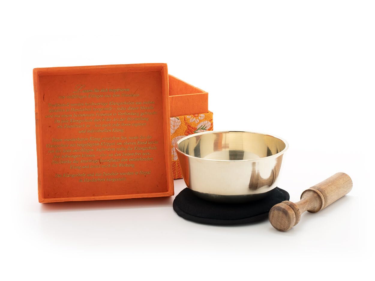 Klangschalen-Set Blume des Lebens, Literaturbeilage