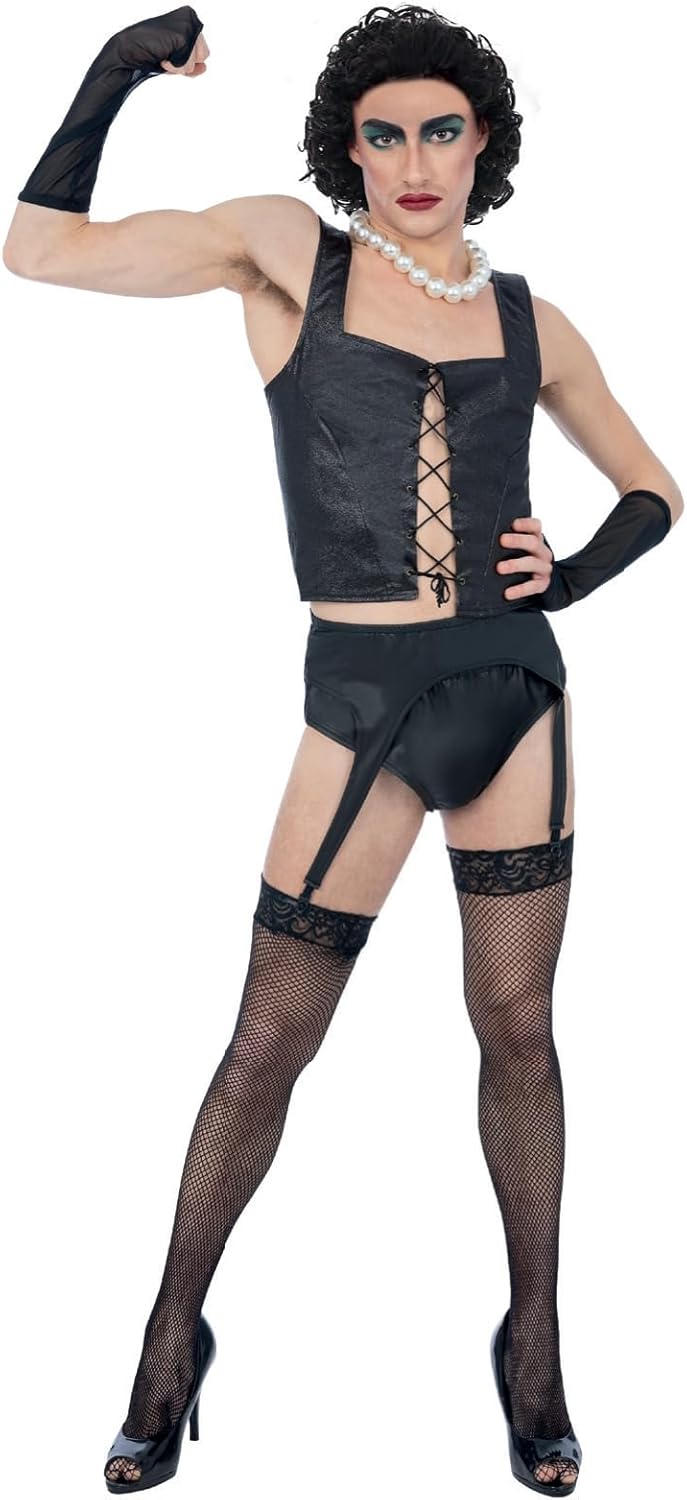 Rocky Horror Show Kostüm-Set, Large (Chest 42-44)