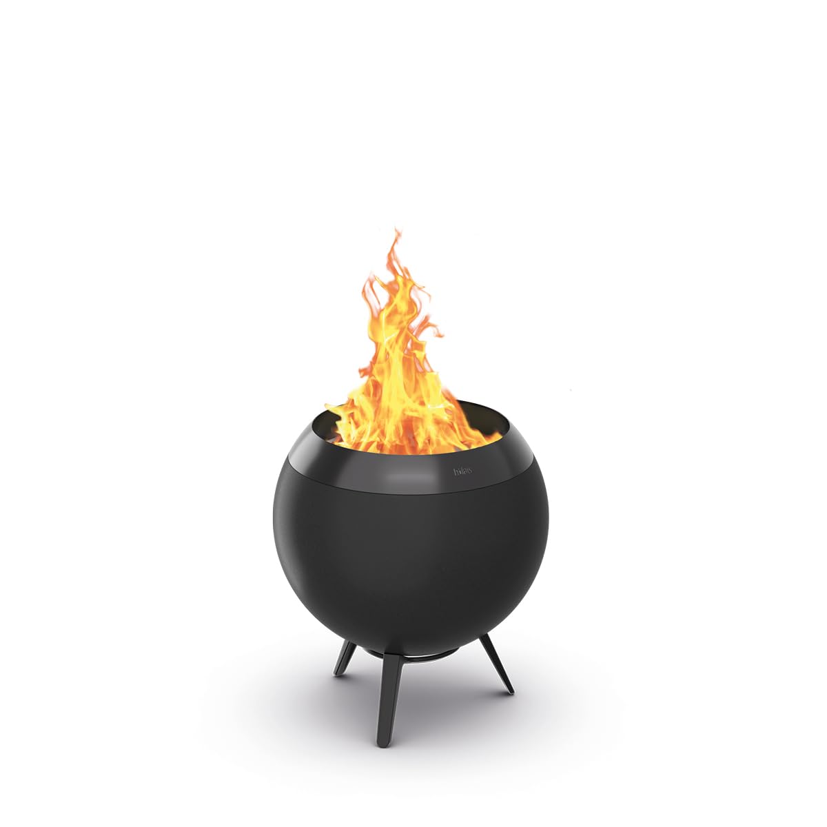Moon 45 all black Feuerkorb mit niedrigem Fuss, 45 all black mit niedrigem Fuss