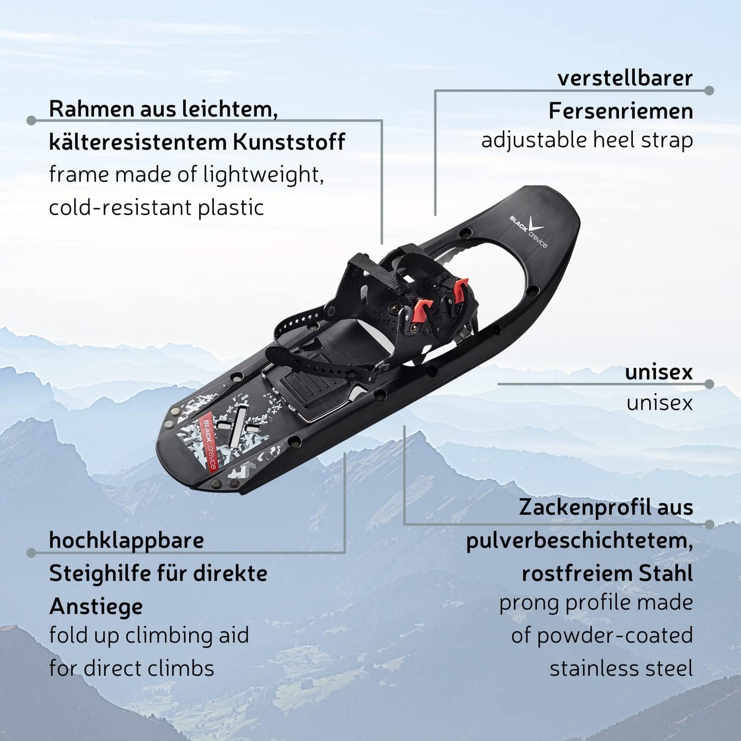 Schneeschuhe, 64 cm