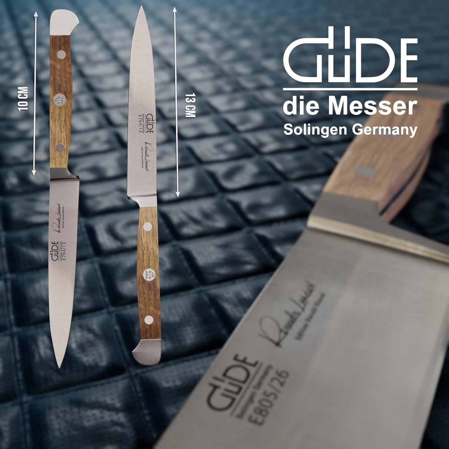 Serie: Alpha Fasseiche - Spickmesser, Fasseiche 13 cm