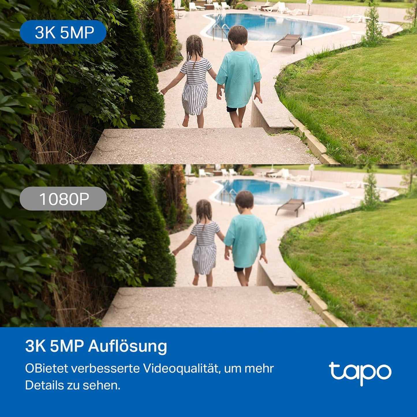 360° Überwachungskamera C530WS mit KI-Erkennung