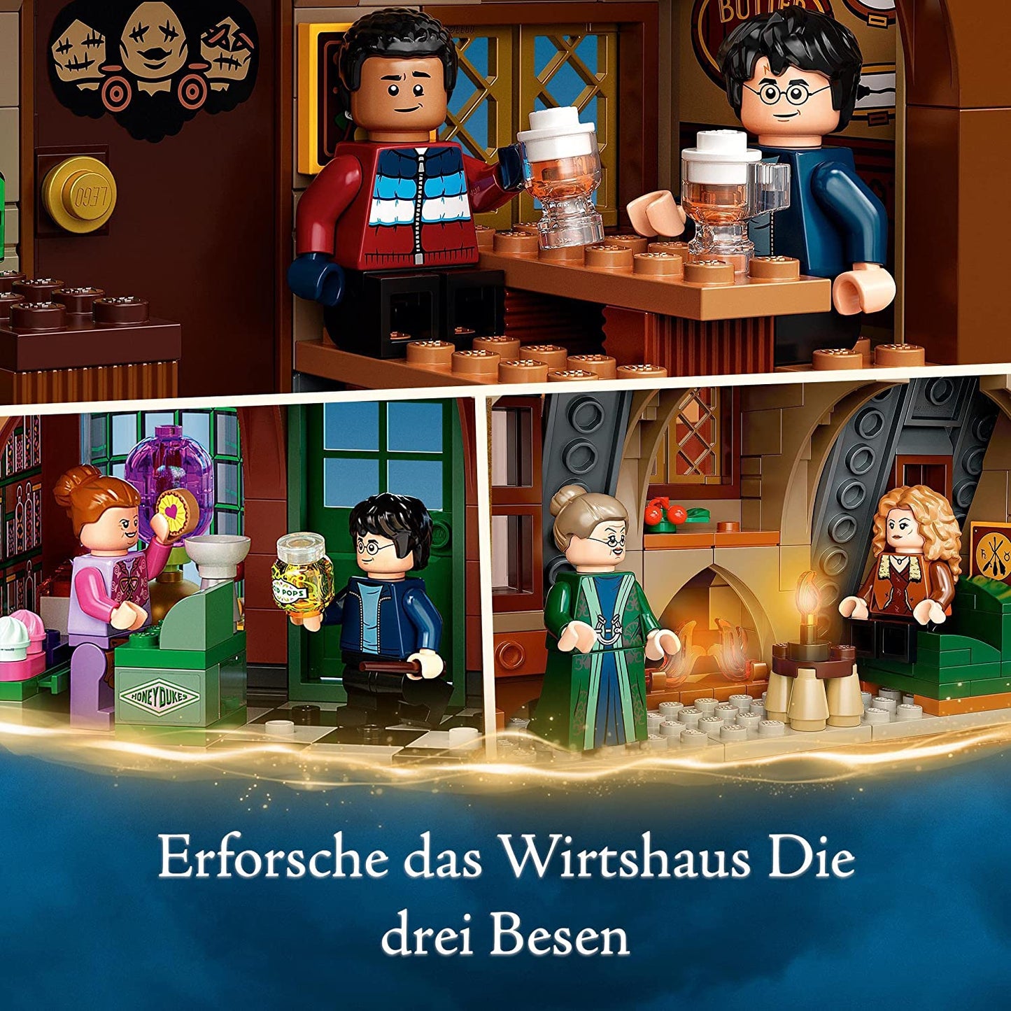 76388 Harry Potter Besuch in Hogsmaede, Konstruktionsspielzeug, Standard Verpackung Single