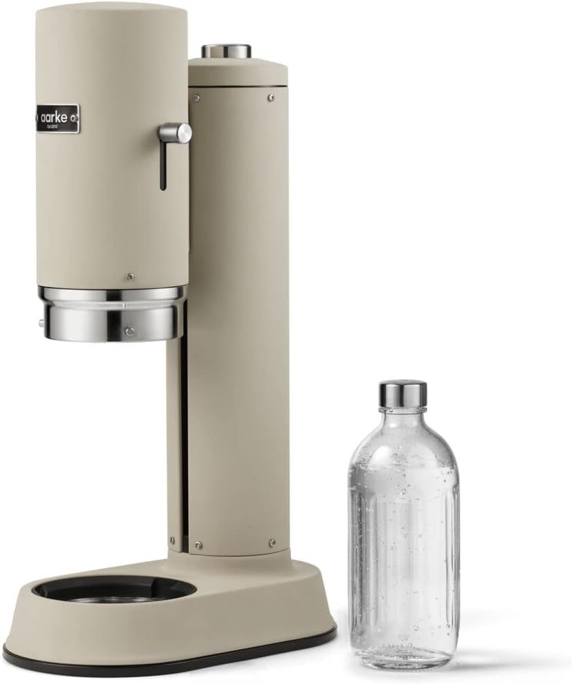 Carbonator Pro Wassersprudler mit Glasflasche, Sand