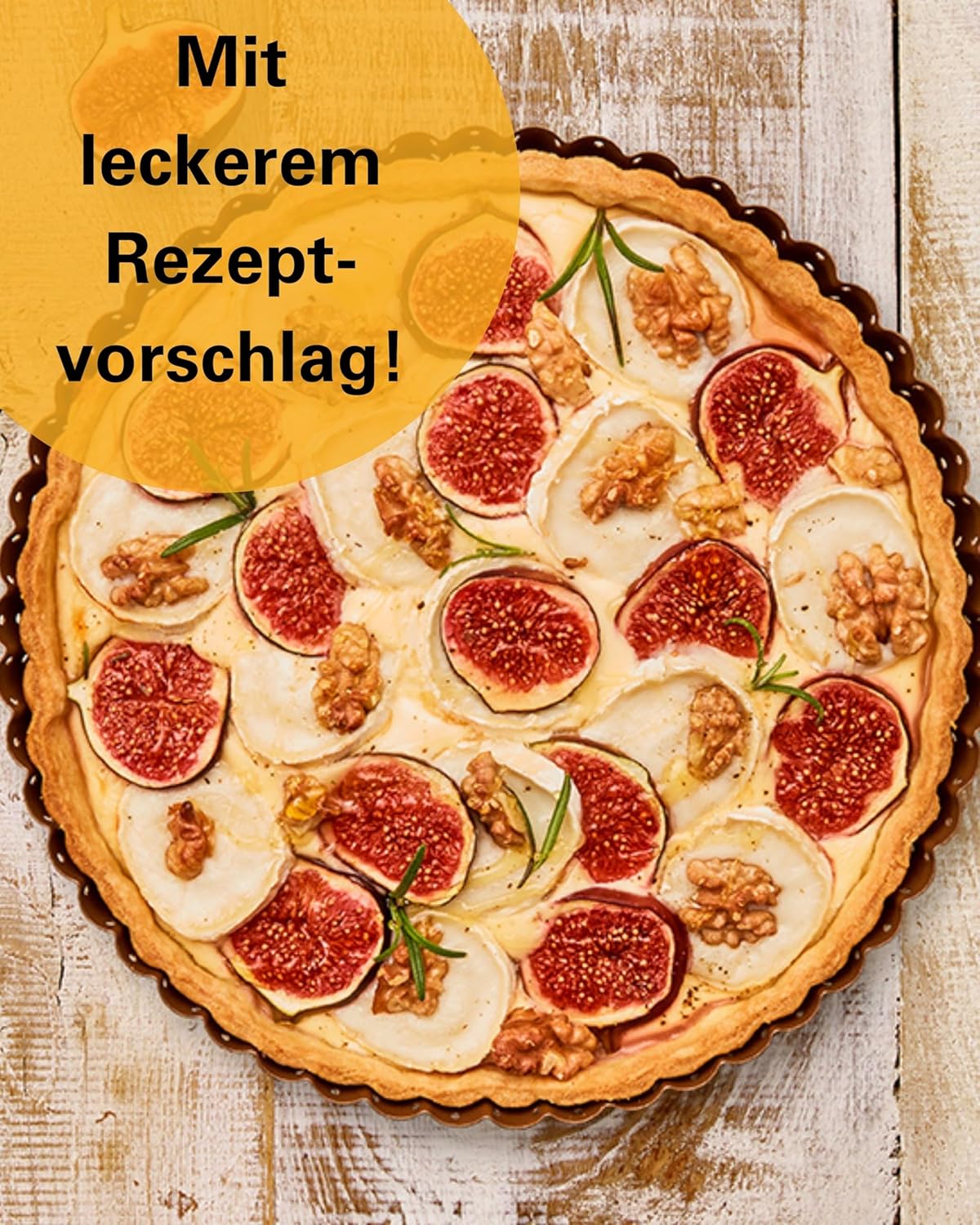 Perforierte Quiche- und Tarteform mit Hebeboden, 30 cm