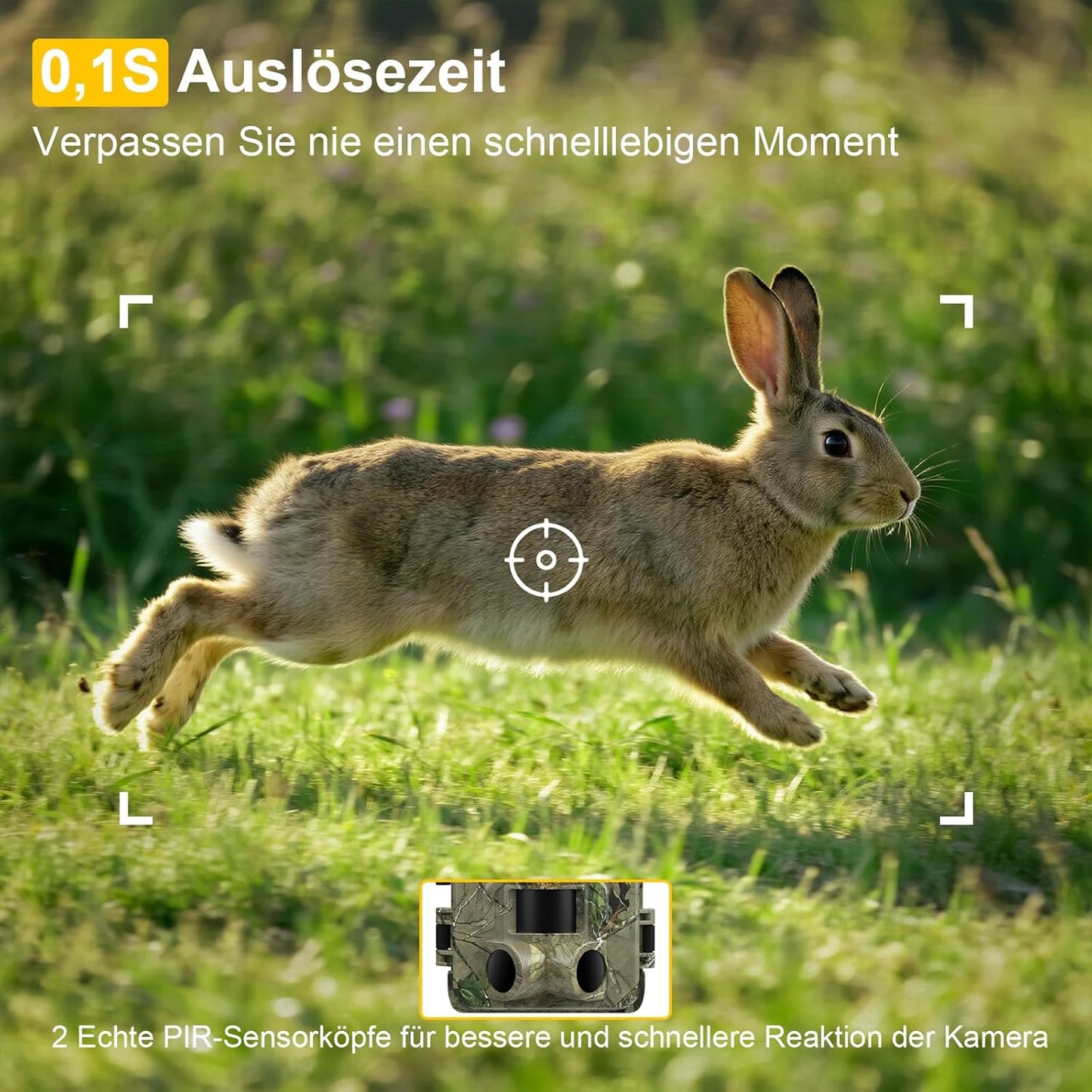 Wildkamera 5K WLAN mit Handyübertragung App