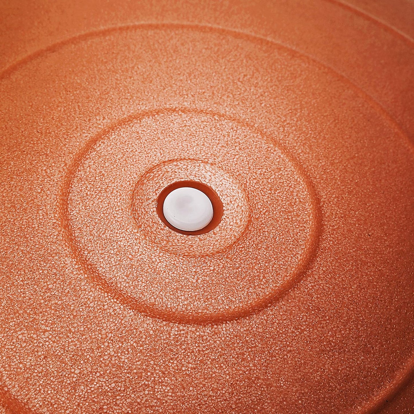 Gymnastikball mit Pumpe, Orange 65 cm (für Körpergröße 155-175cm)