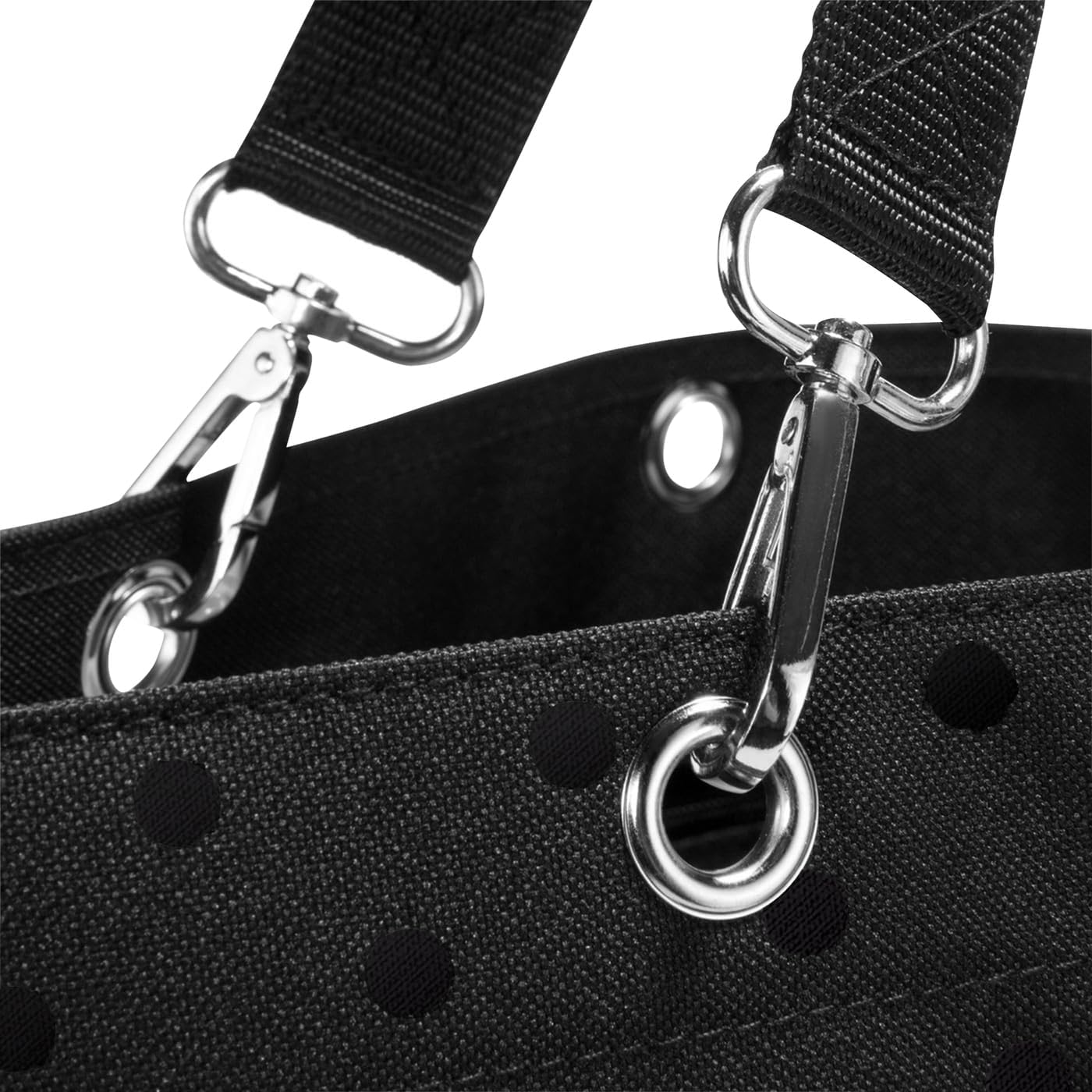 Shopper XL - Glossy Dots Black, Glossy Dots Black