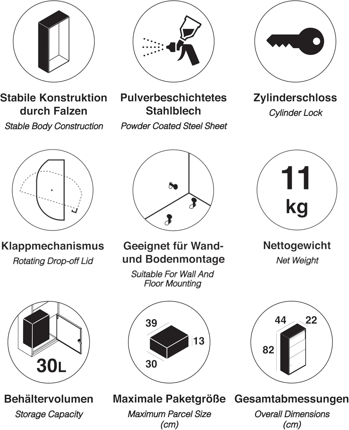 Paketbriefkasten 400 Protect