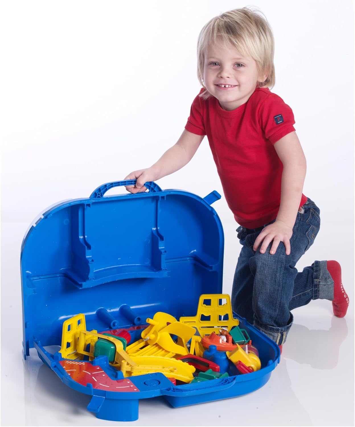 Wasserbahn Set Schleusenbox (27-teilig), Single