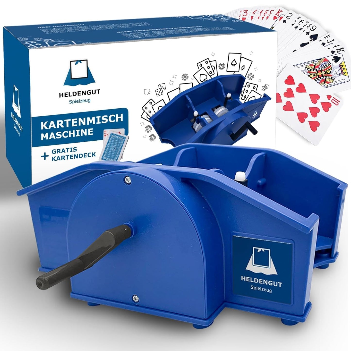 Manuelle Kartenmischmaschine