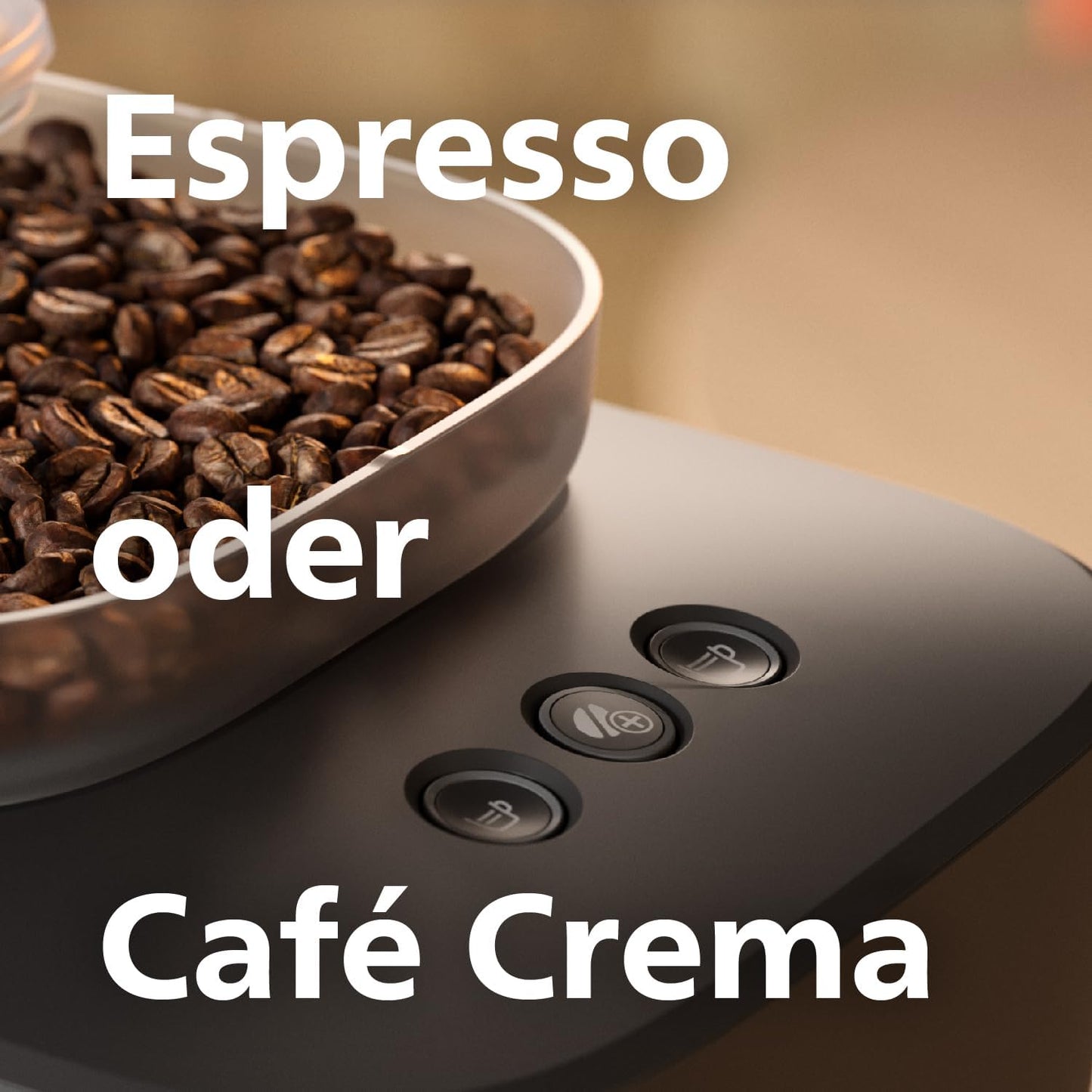 Baristina BAR300/60 mit Siebträger und Mahlwerk, Schwarzgrau mit Schwarzem Siebträger