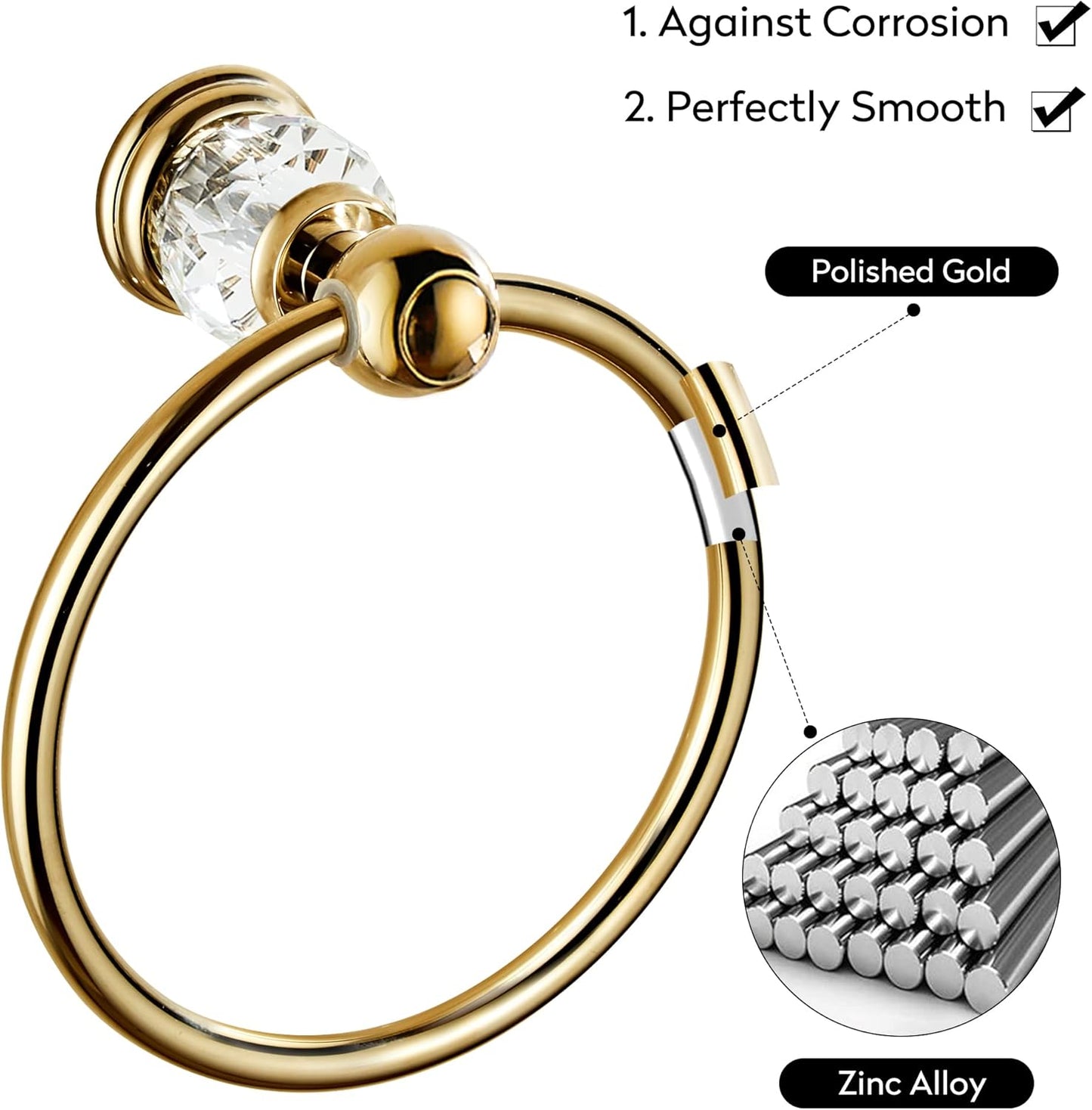 Handtuchring, Gold