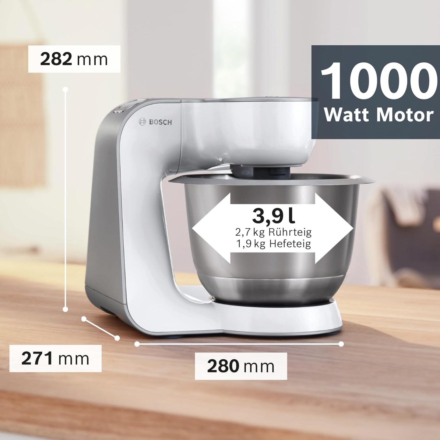 Küchenmaschine MUM58W20, Weiß / Silber