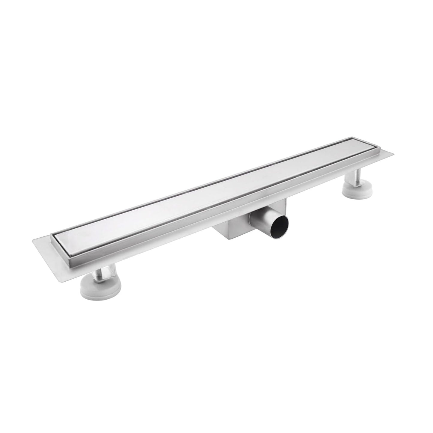 Befliesbare Duschrinne mit Siphon und Haarsieb, 40cm
