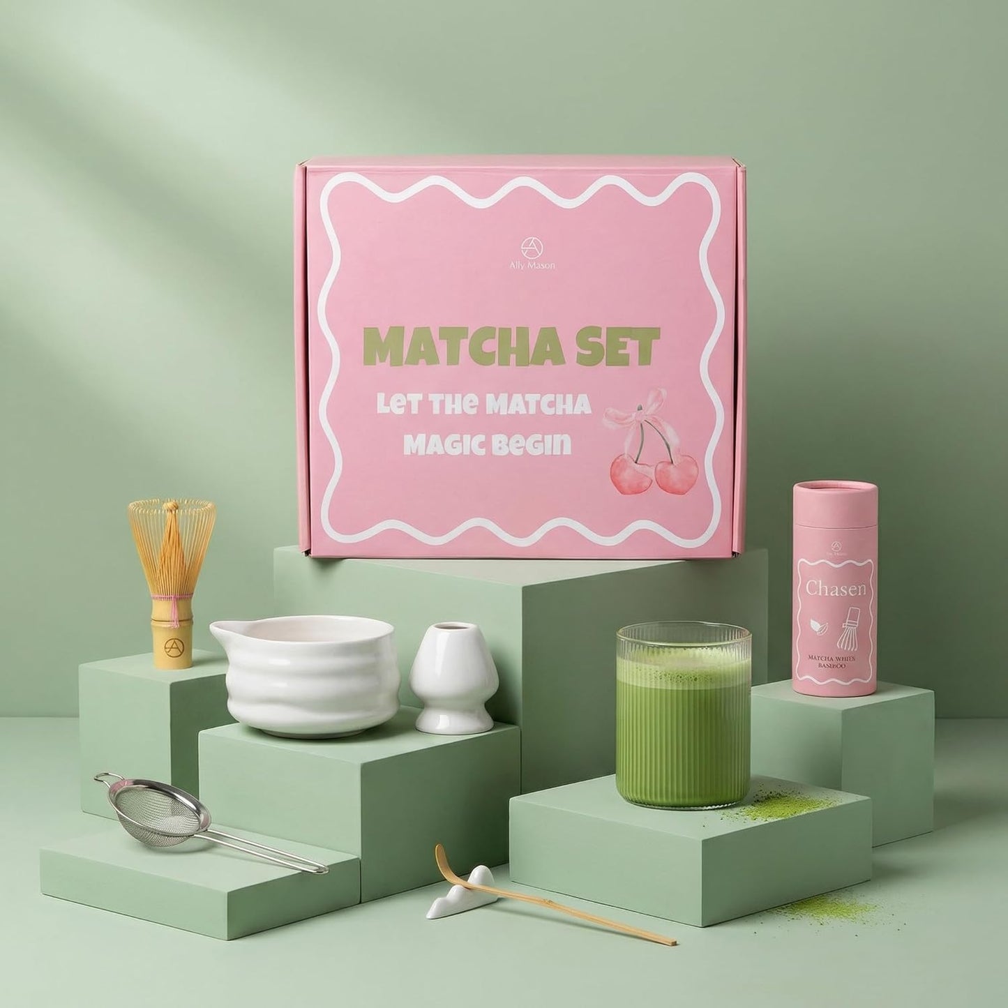 Matcha Set, Weiss 5