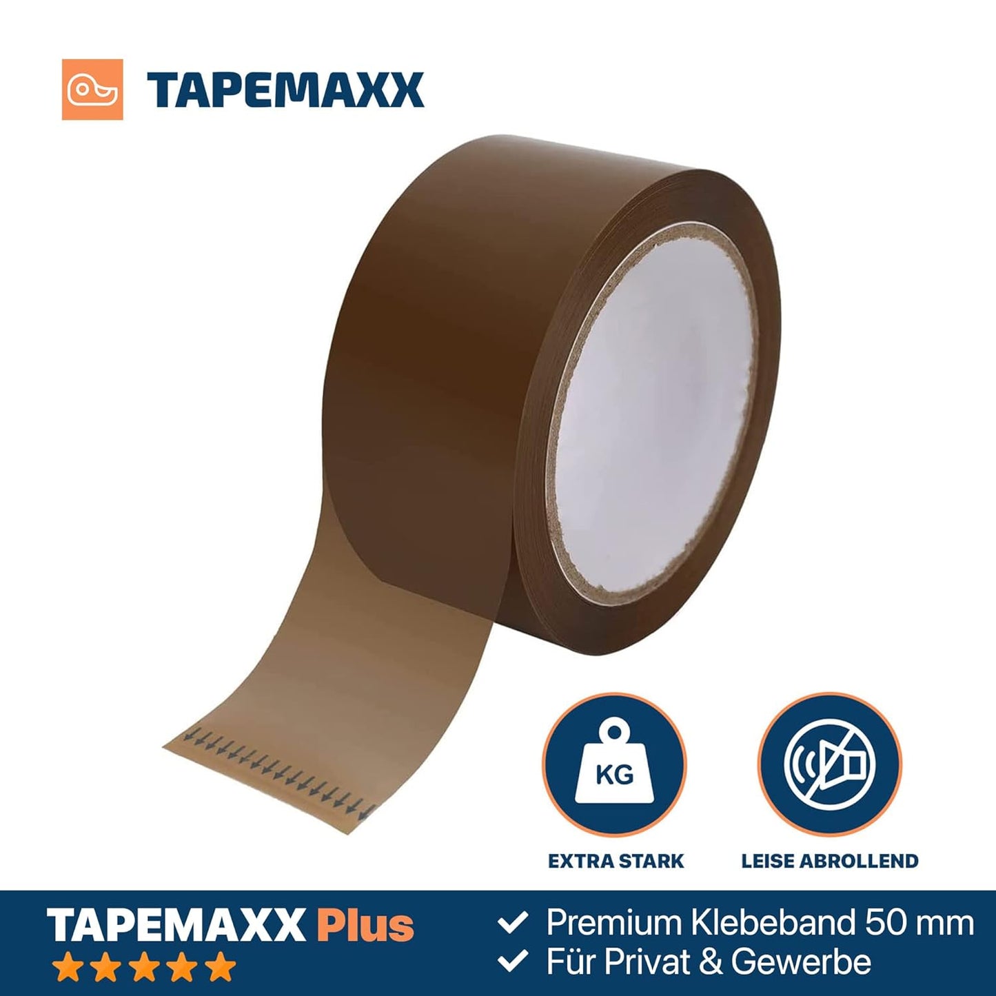 Paketklebeband-Set, 72 Rollen
